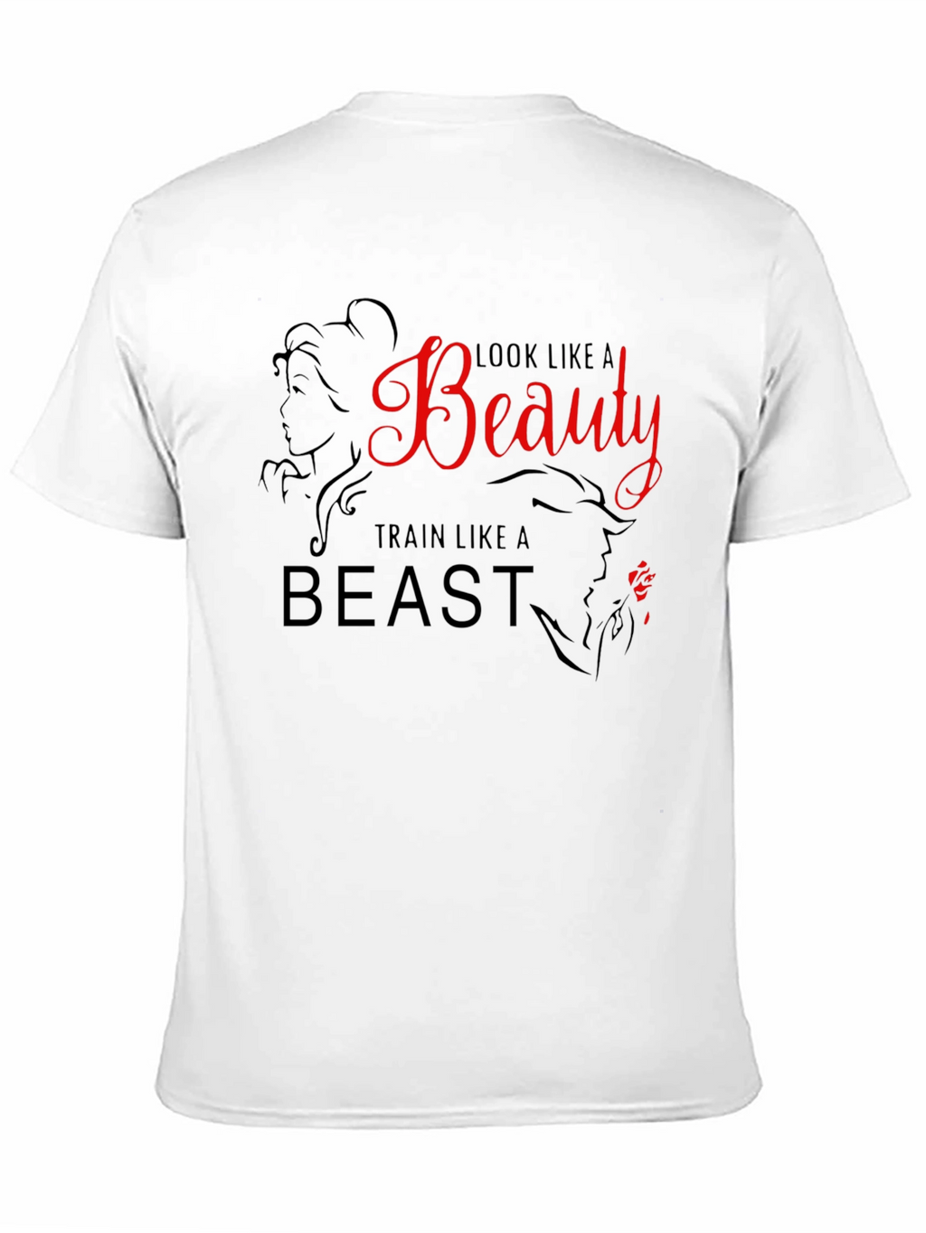 Beauty and the Beast Workout T-Shirt