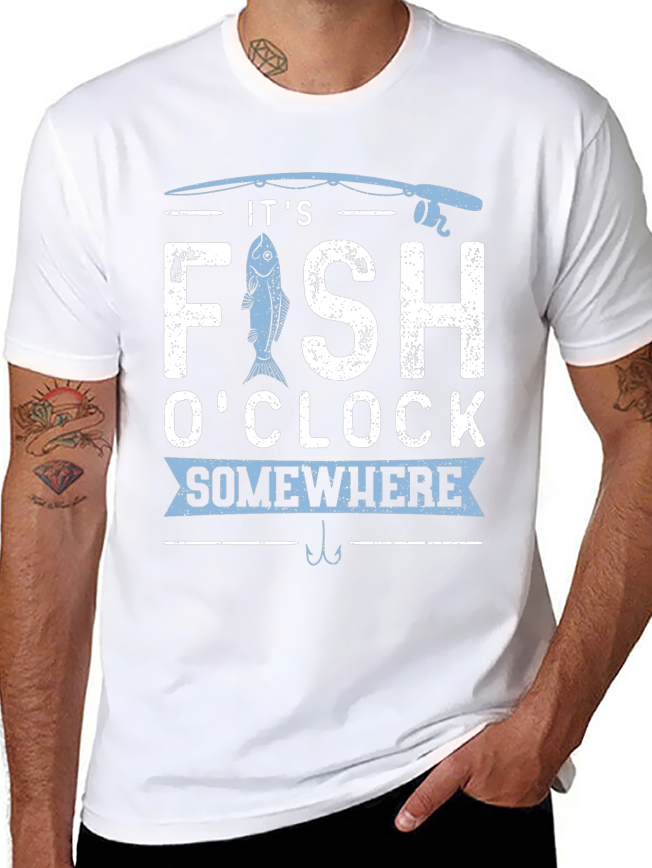 Its Fish OClock Somewhere T-Shirt
