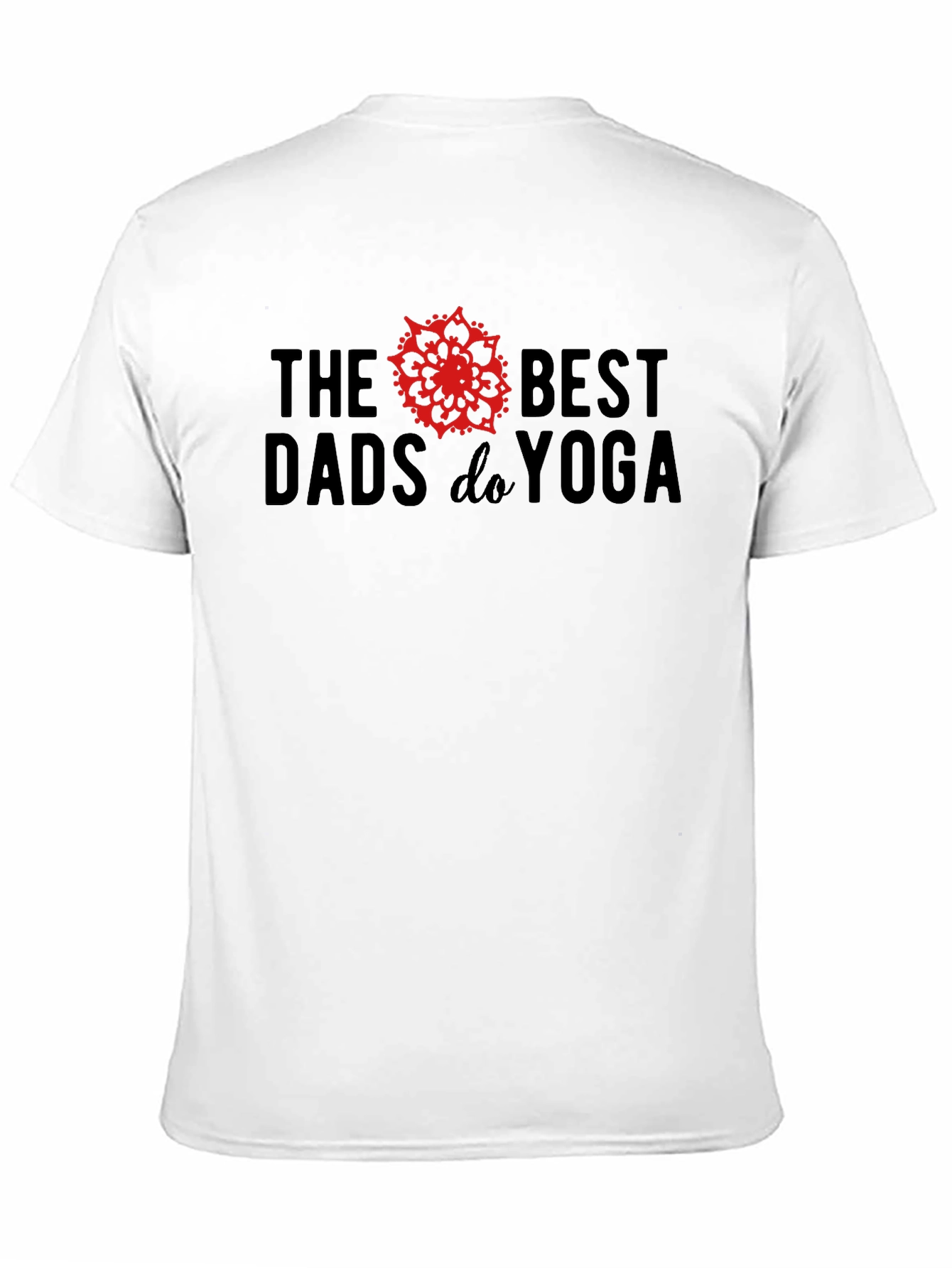 Best Dads Do Yoga T-Shirt - Black Tee