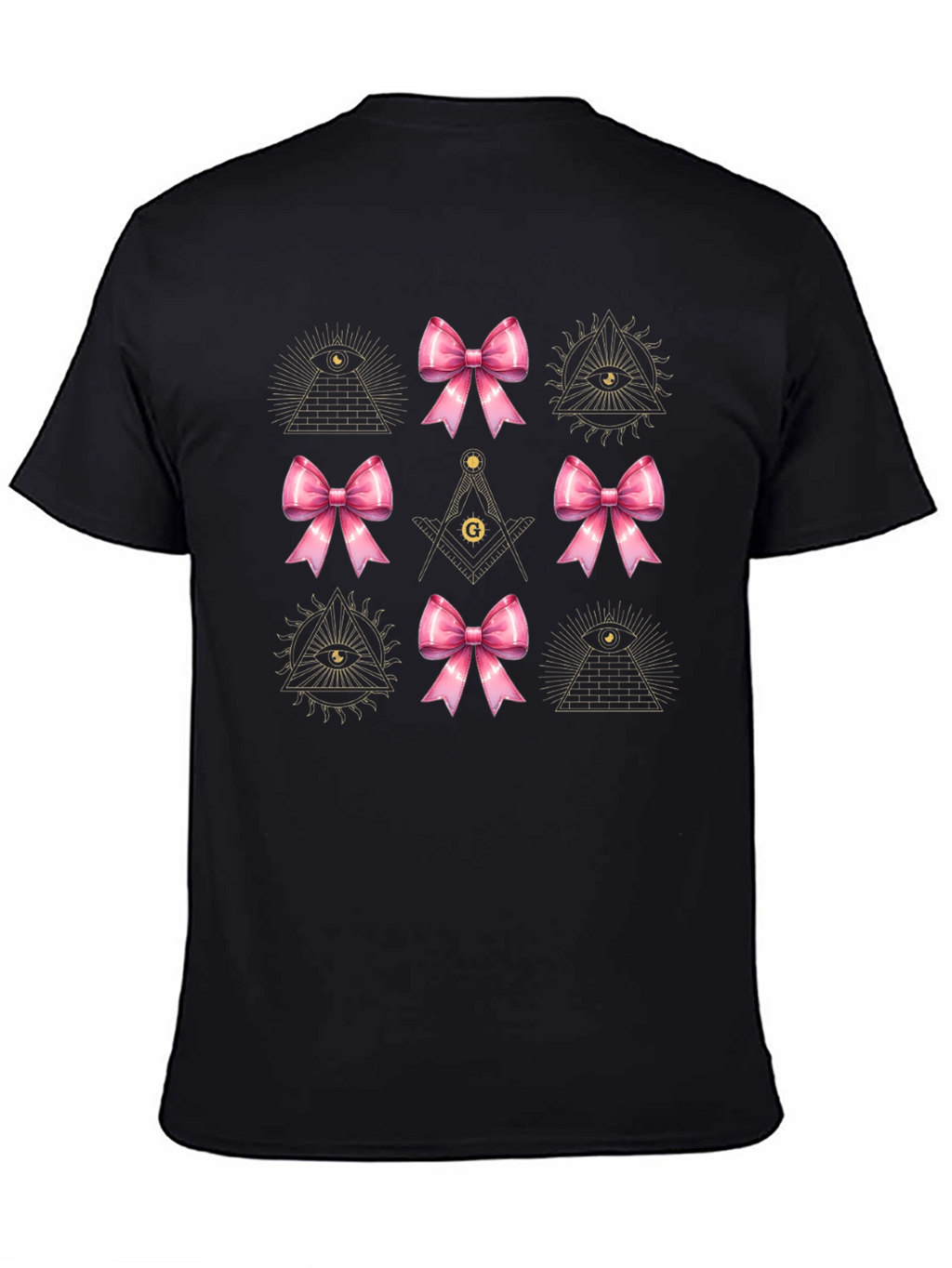 Masonic Bow T-Shirt - All Seeing Eye