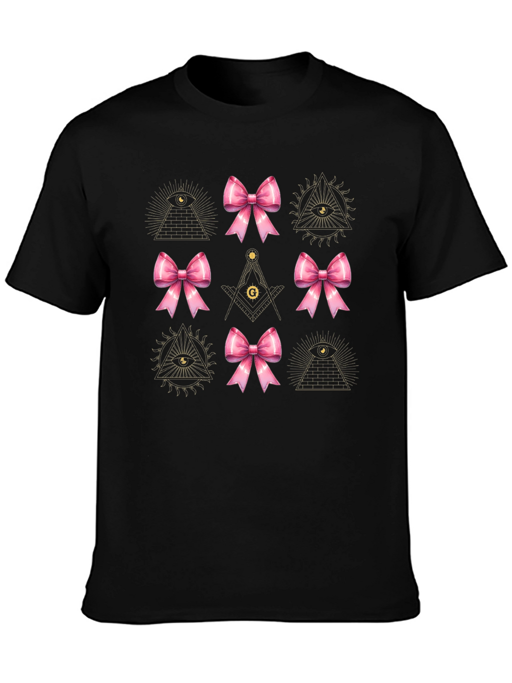 Masonic Bow T-Shirt - All Seeing Eye