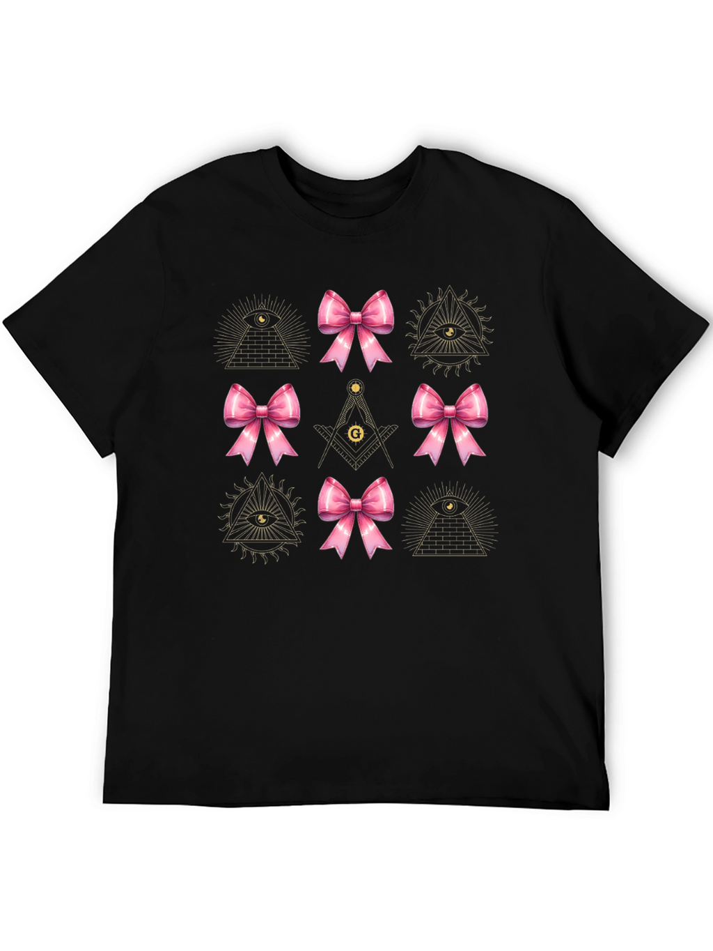Masonic Bow T-Shirt - All Seeing Eye