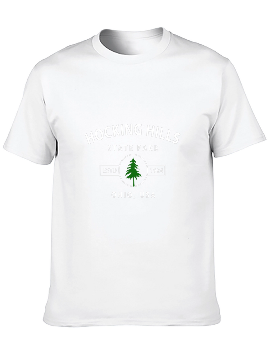 Hocking Hills State Park Black Tee