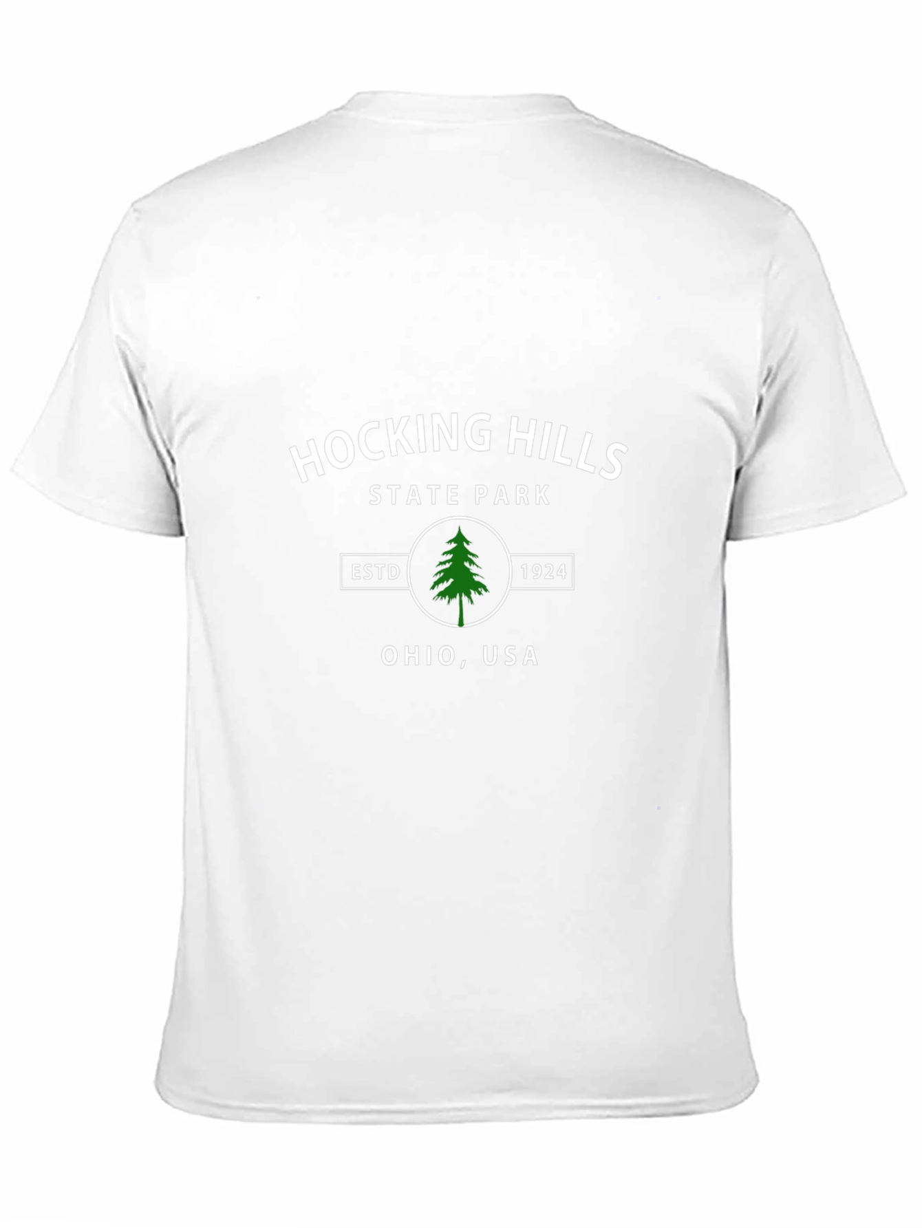 Hocking Hills State Park Black Tee
