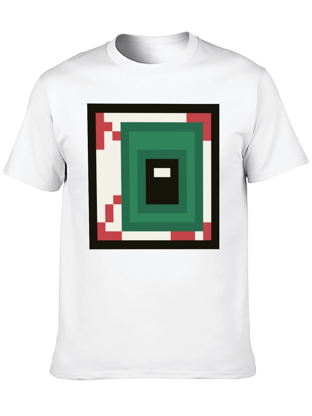 Pixel Eye Graphic Tee - Gamer Style Shirt