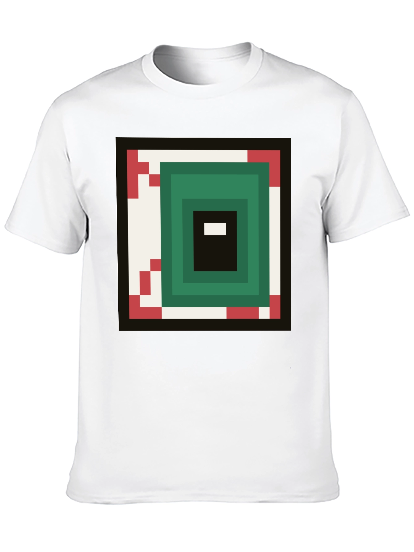 Pixel Eye Graphic Tee - Gamer Style Shirt