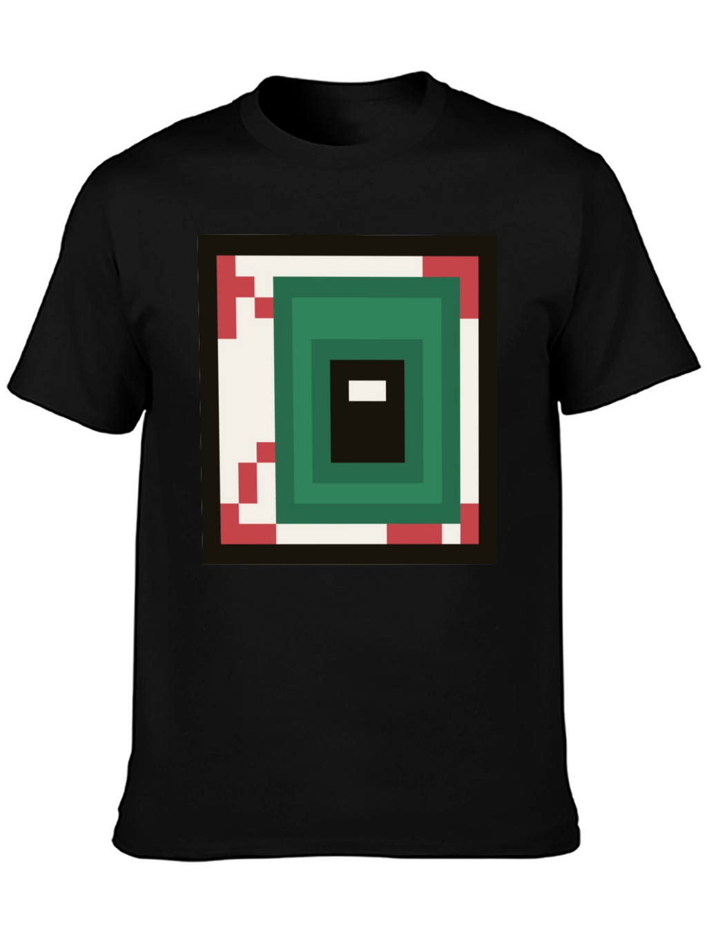 Pixel Eye Graphic Tee - Gamer Style Shirt