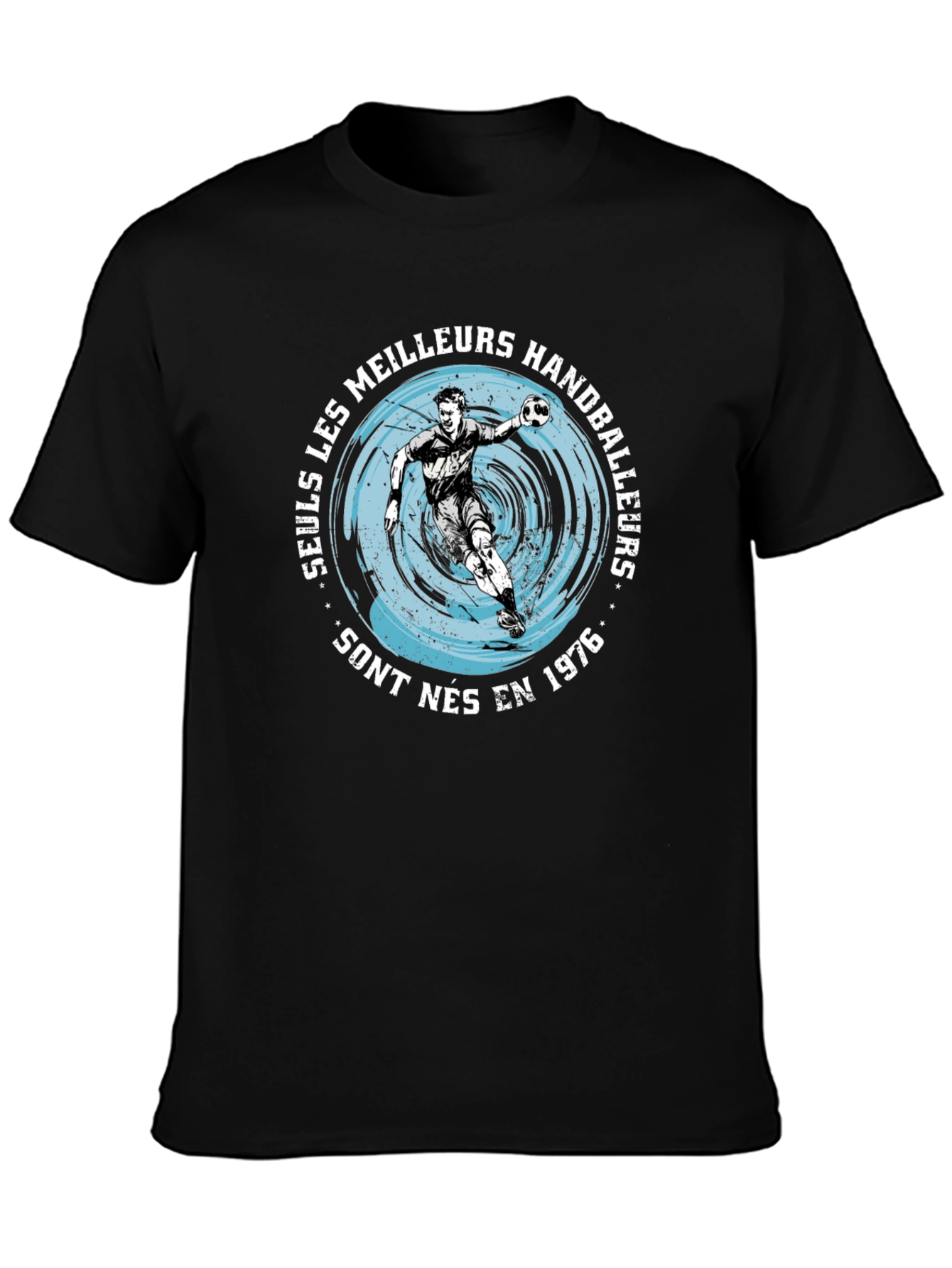 Handball Player Graphic T-Shirt - Born in 1976