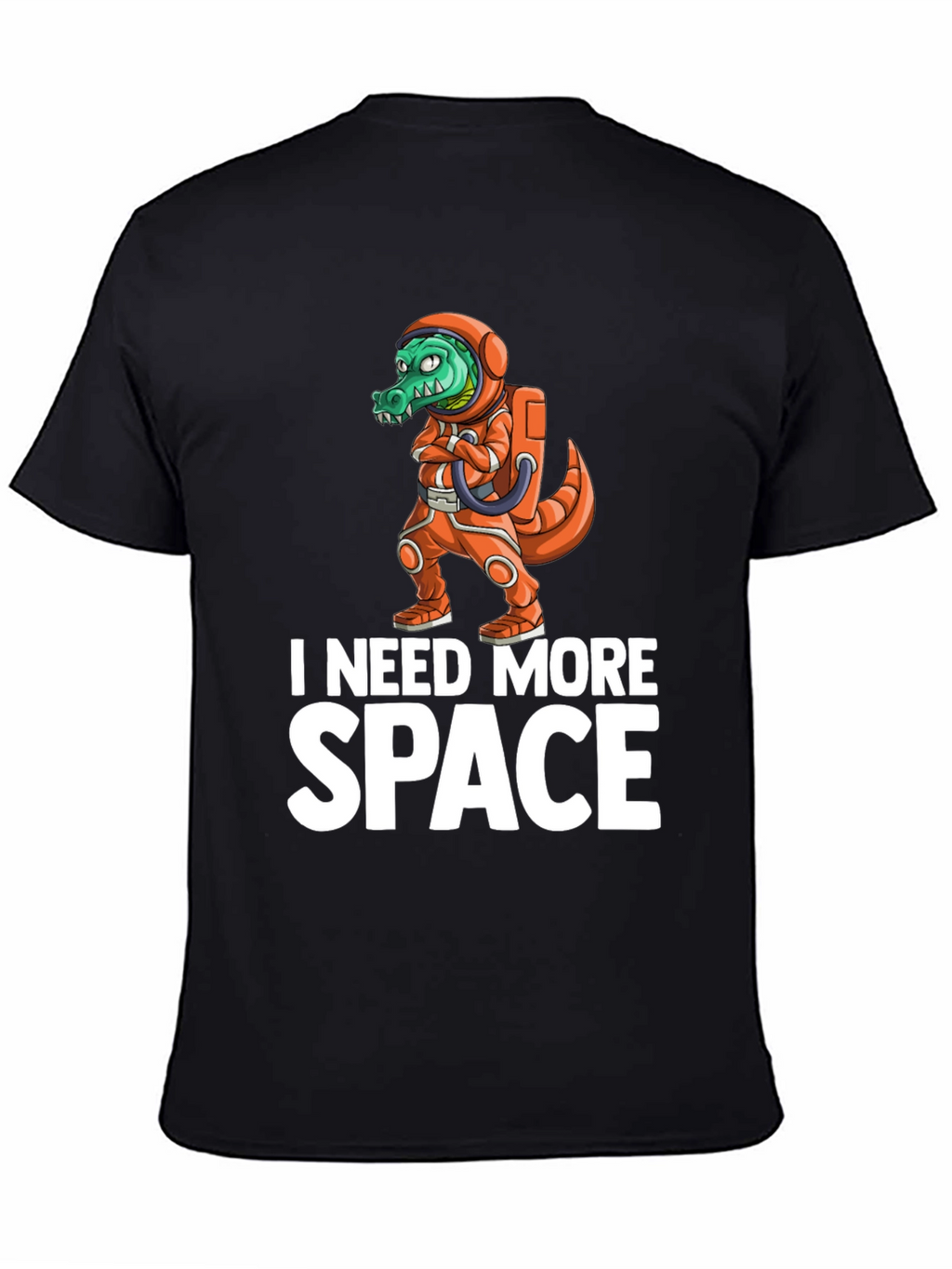 I Need More Space Crocodile Astronaut T-Shirt