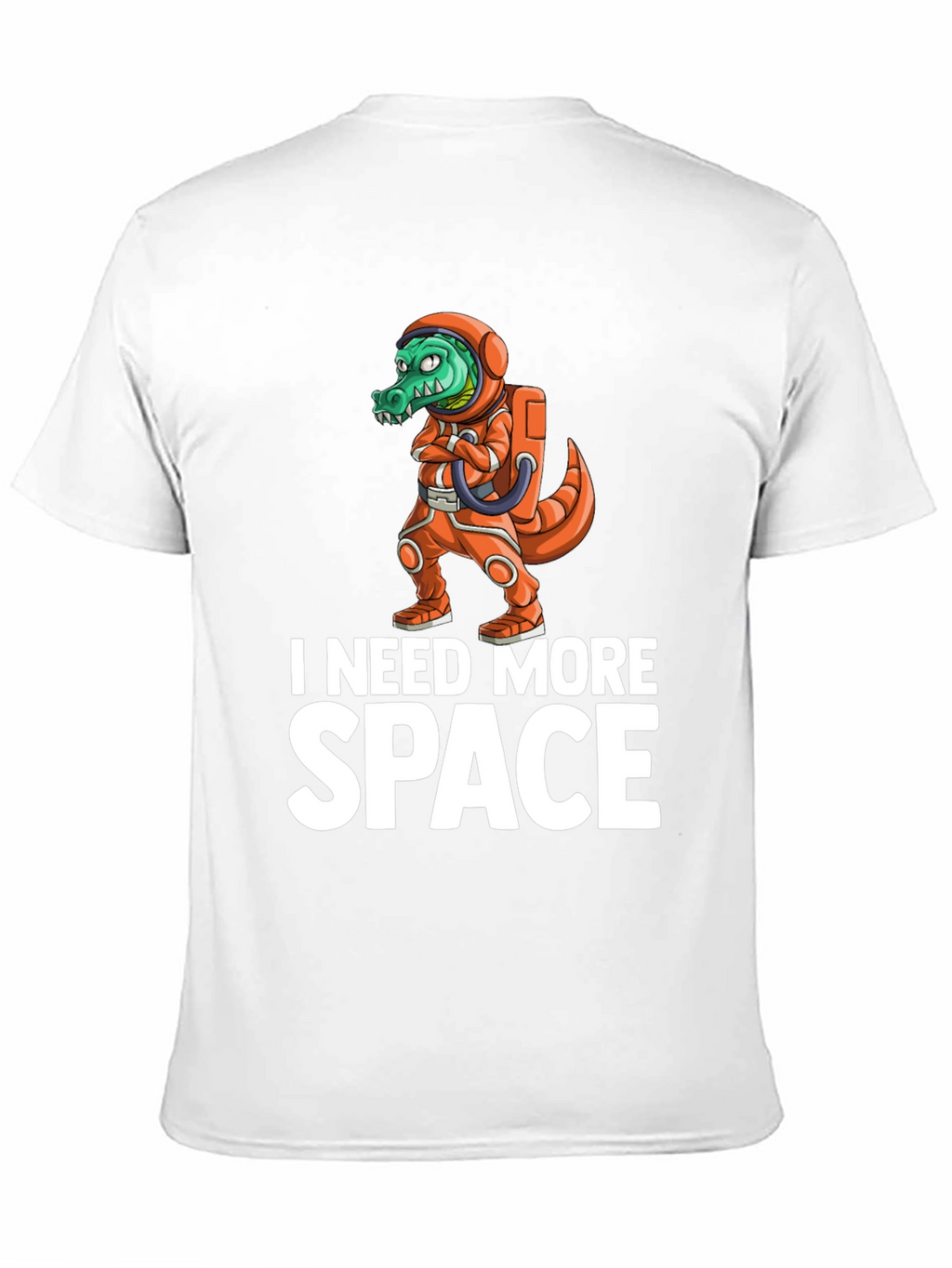 I Need More Space Crocodile Astronaut T-Shirt