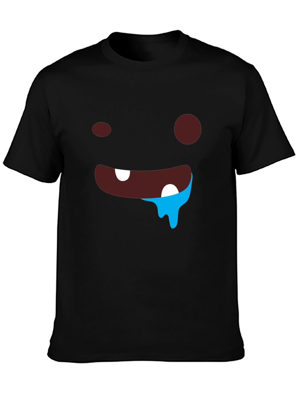 Funny Face Graphic Print T-Shirt