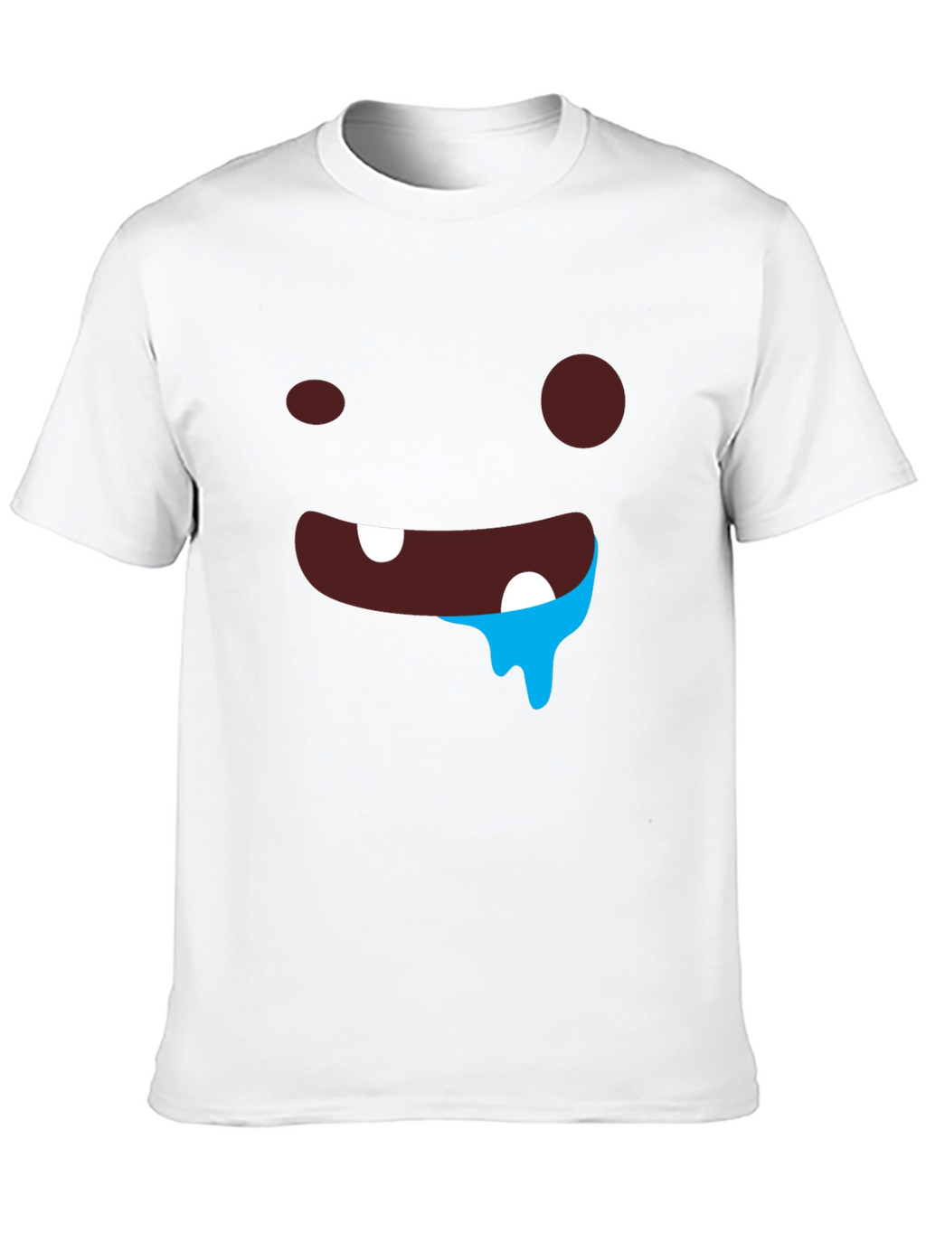 Funny Face Graphic Print T-Shirt
