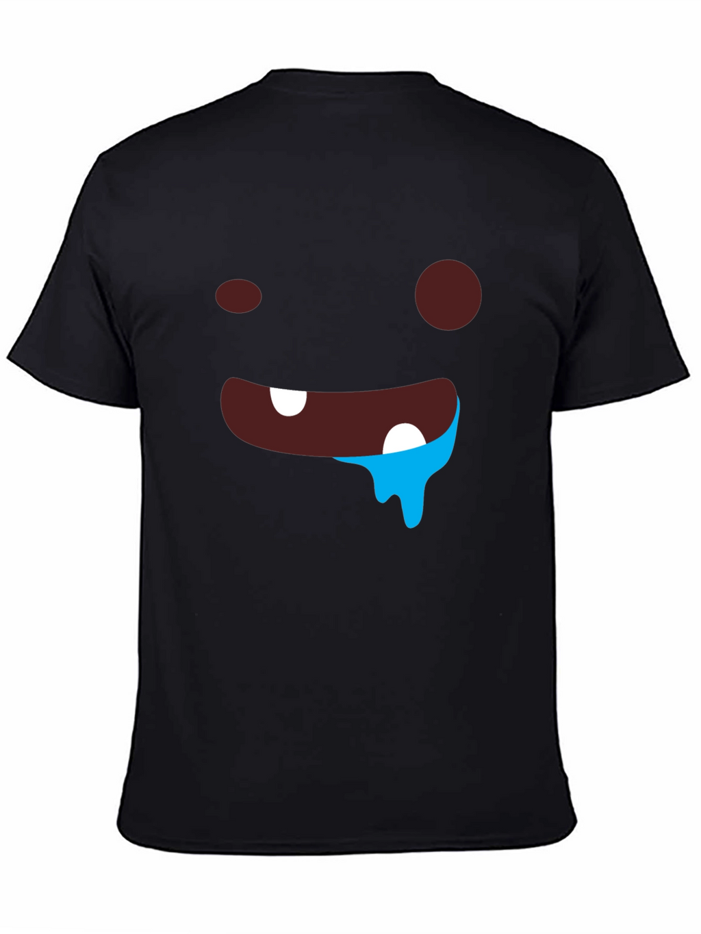 Funny Face Graphic Print T-Shirt