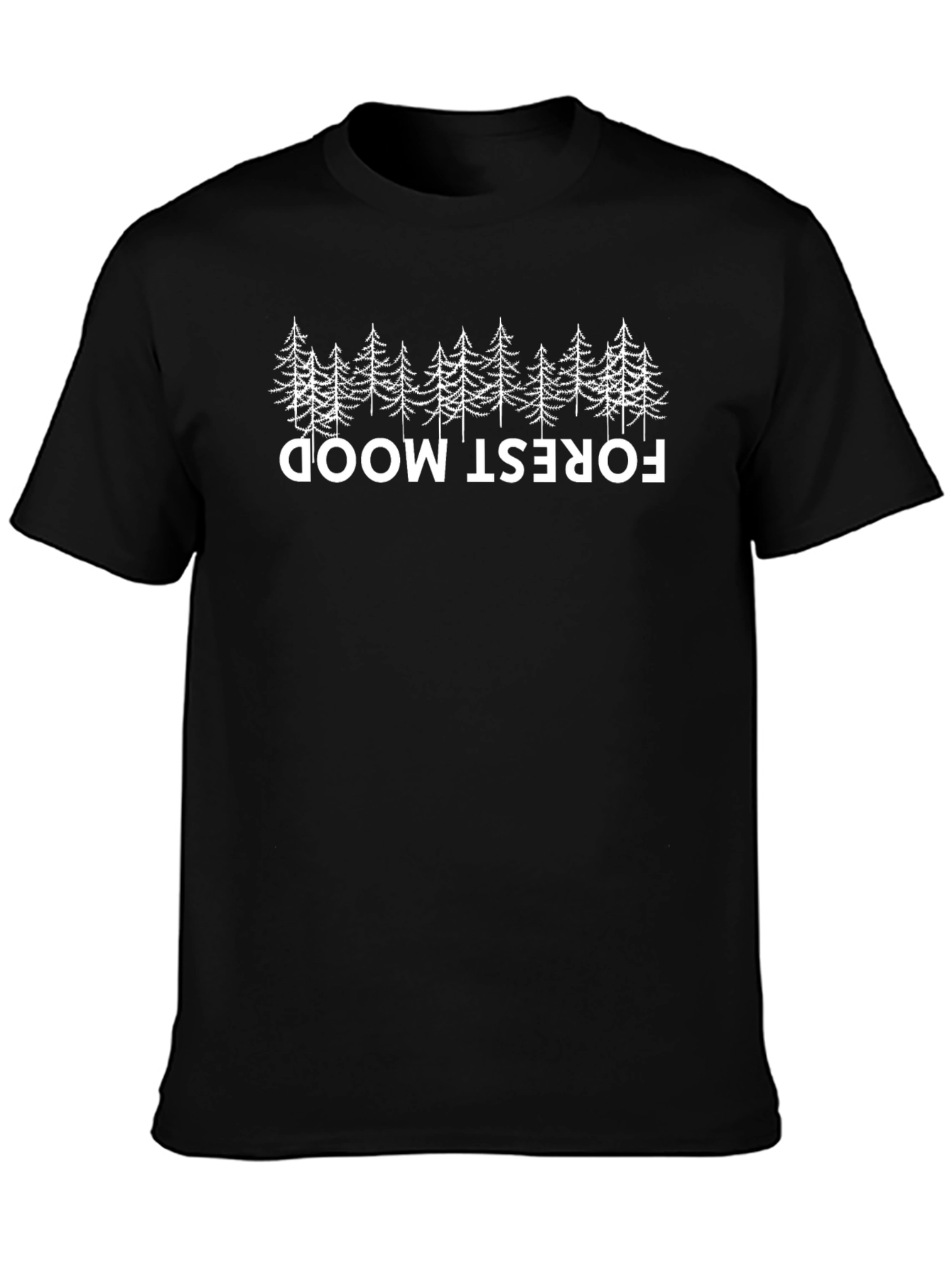 Forest Mood Graphic T-Shirt - Nature Lover Tee