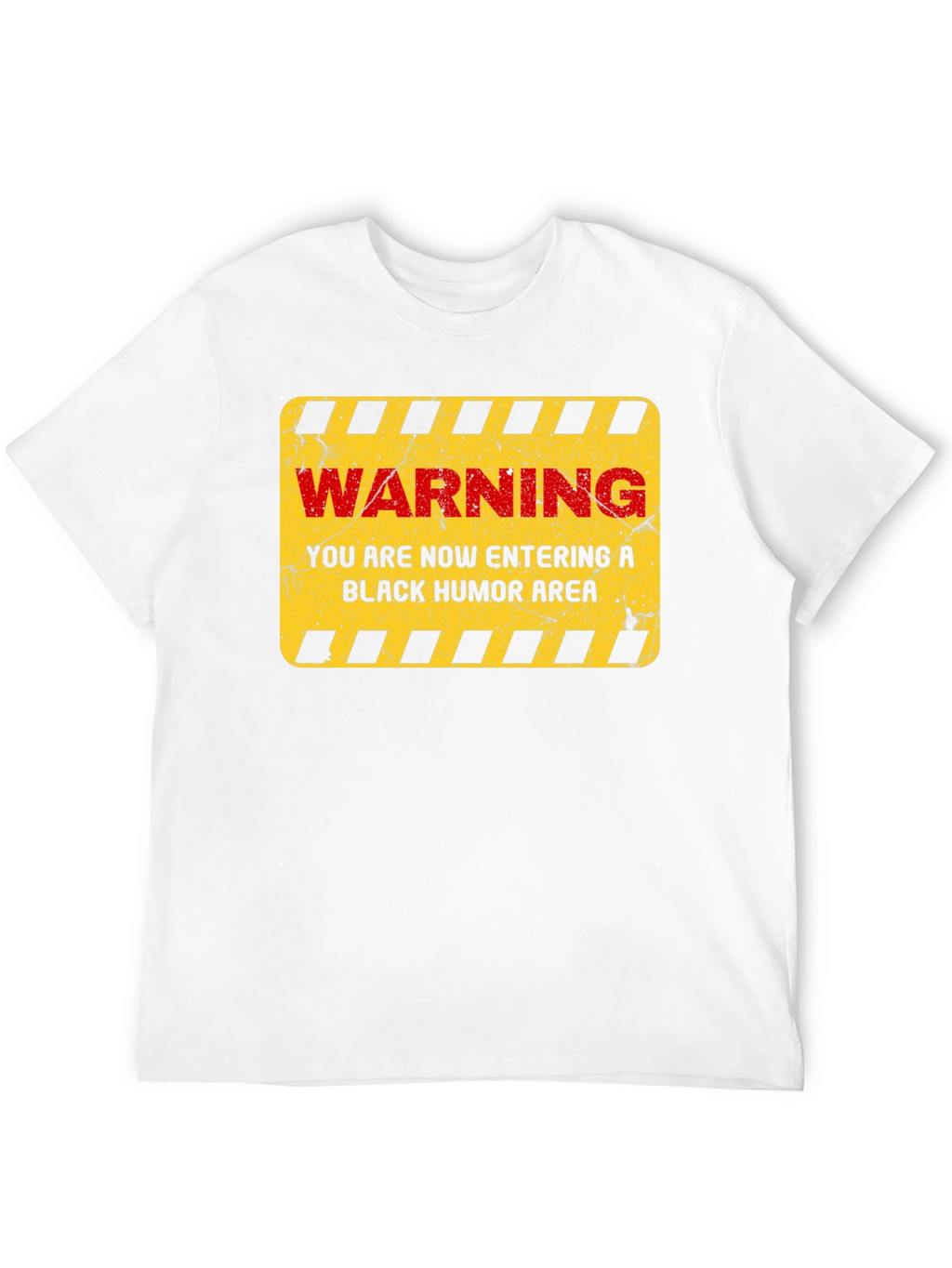 Warning Black Humor Area T-Shirt