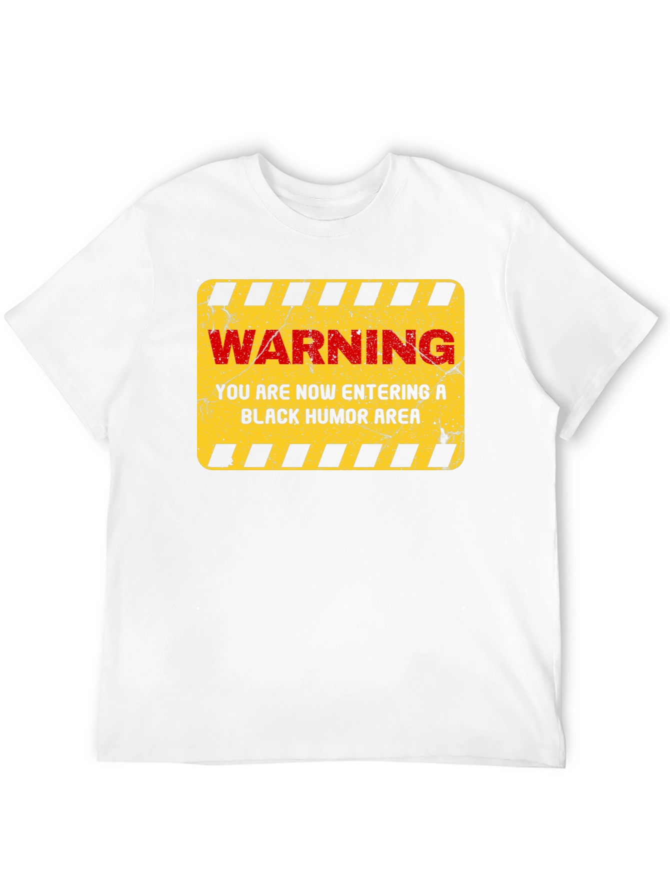 Warning Black Humor Area T-Shirt