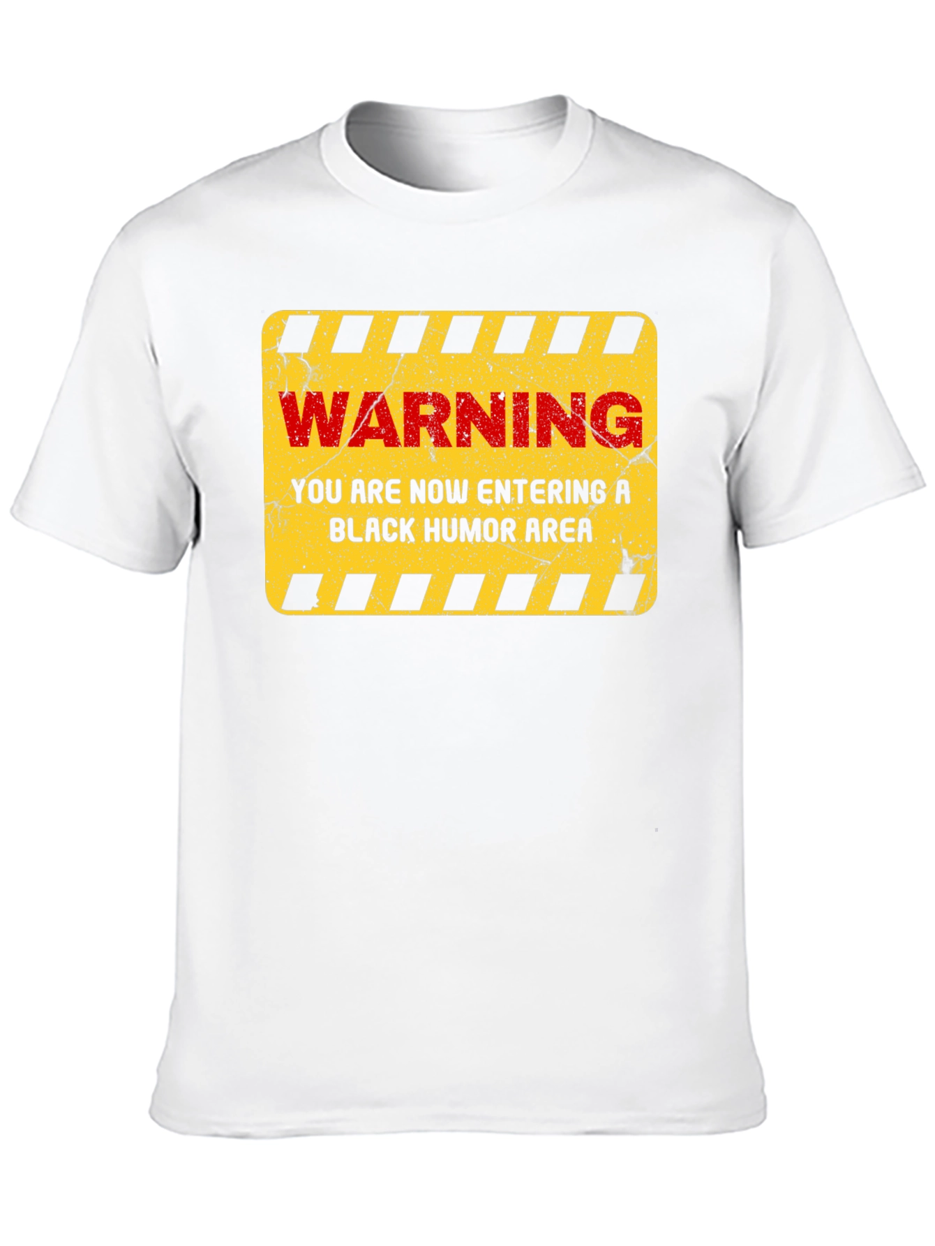 Warning Black Humor Area T-Shirt
