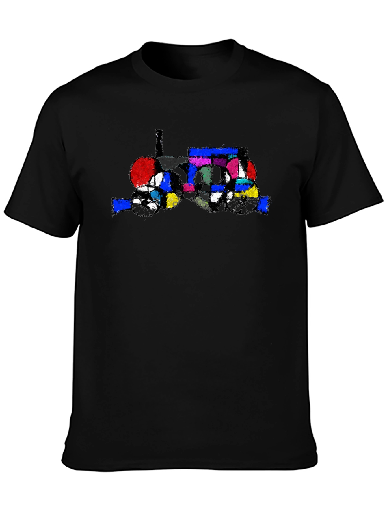 Colorful Tractor Graphic Tee