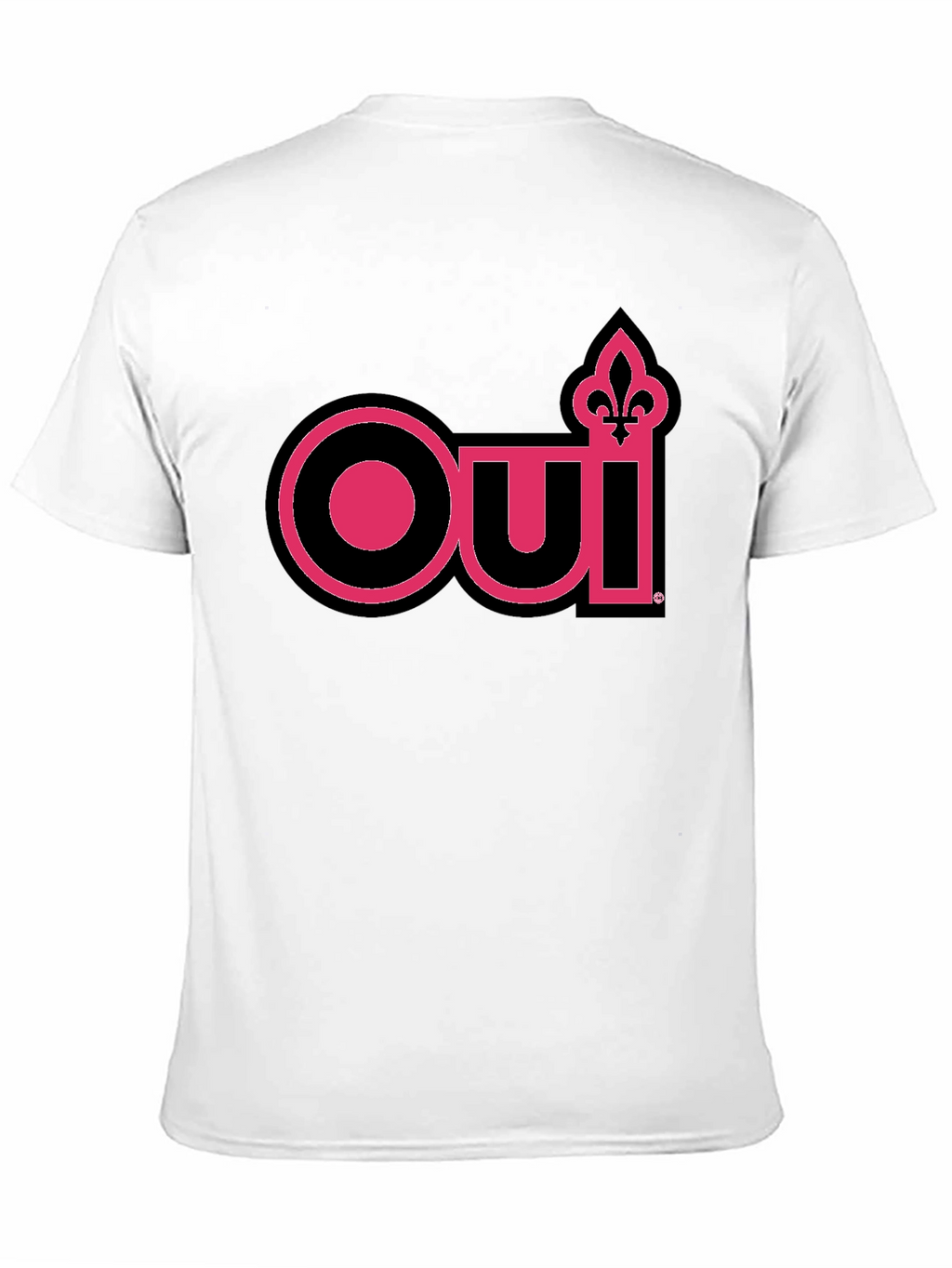Oui Fleur-de-Lis Graphic Tee - Black