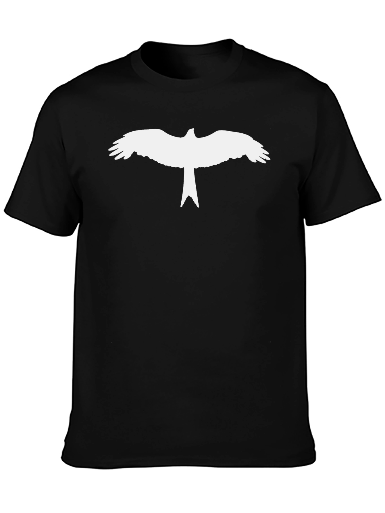 Bird Silhouette Black T-Shirt