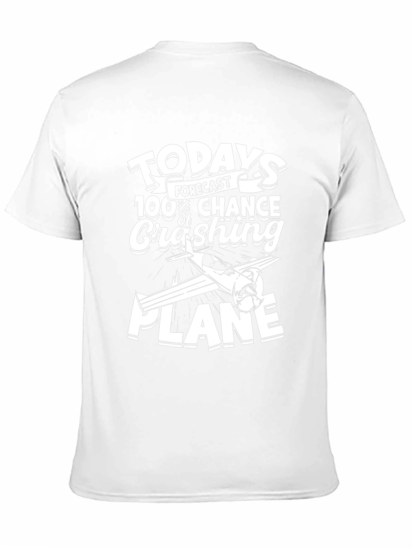 Funny Pilot Crashing Plane T-Shirt