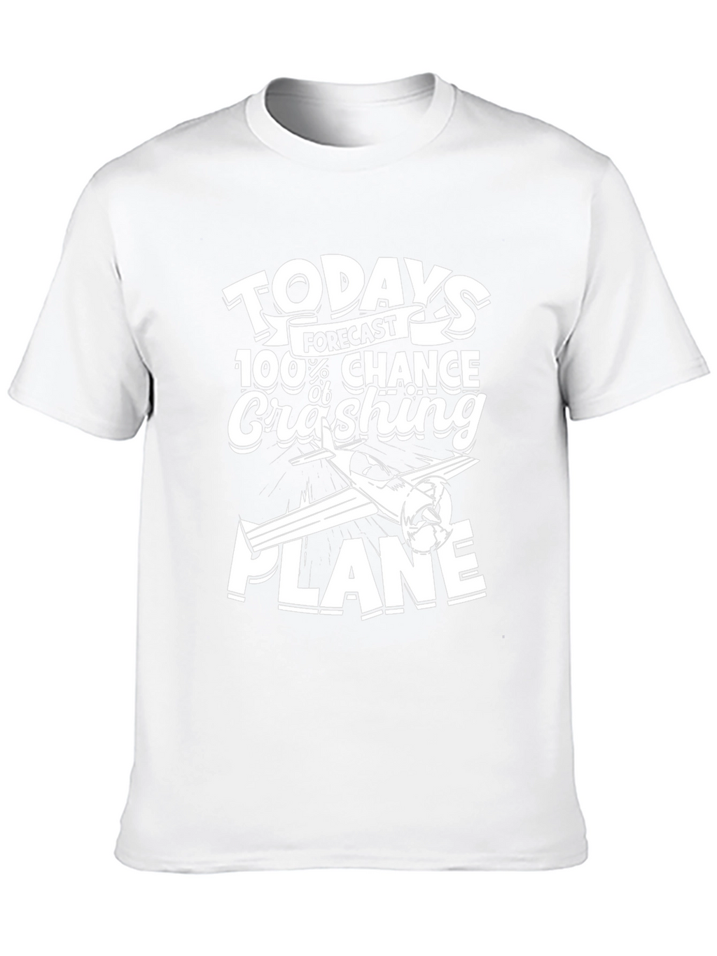 Funny Pilot Crashing Plane T-Shirt
