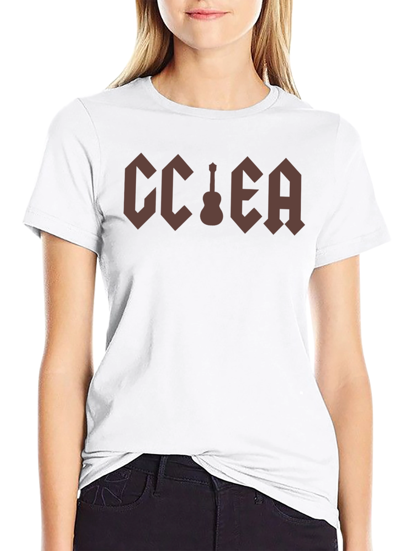 CC Ukulele EA Brown Graphic T-Shirt
