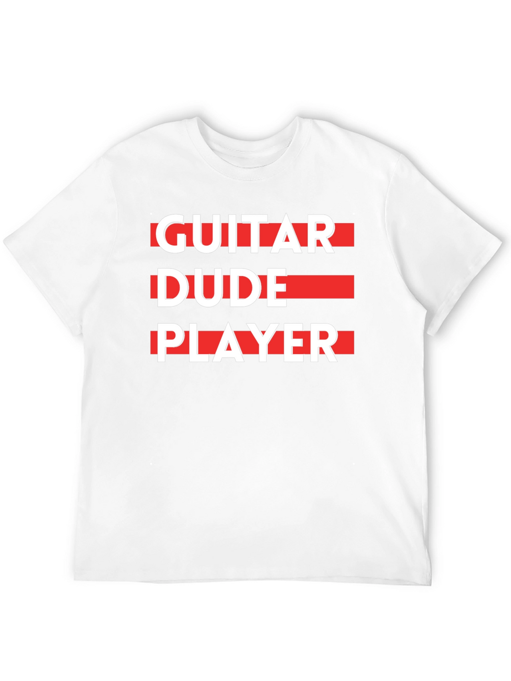 Guitar Dude Player Graphic T-Shirt