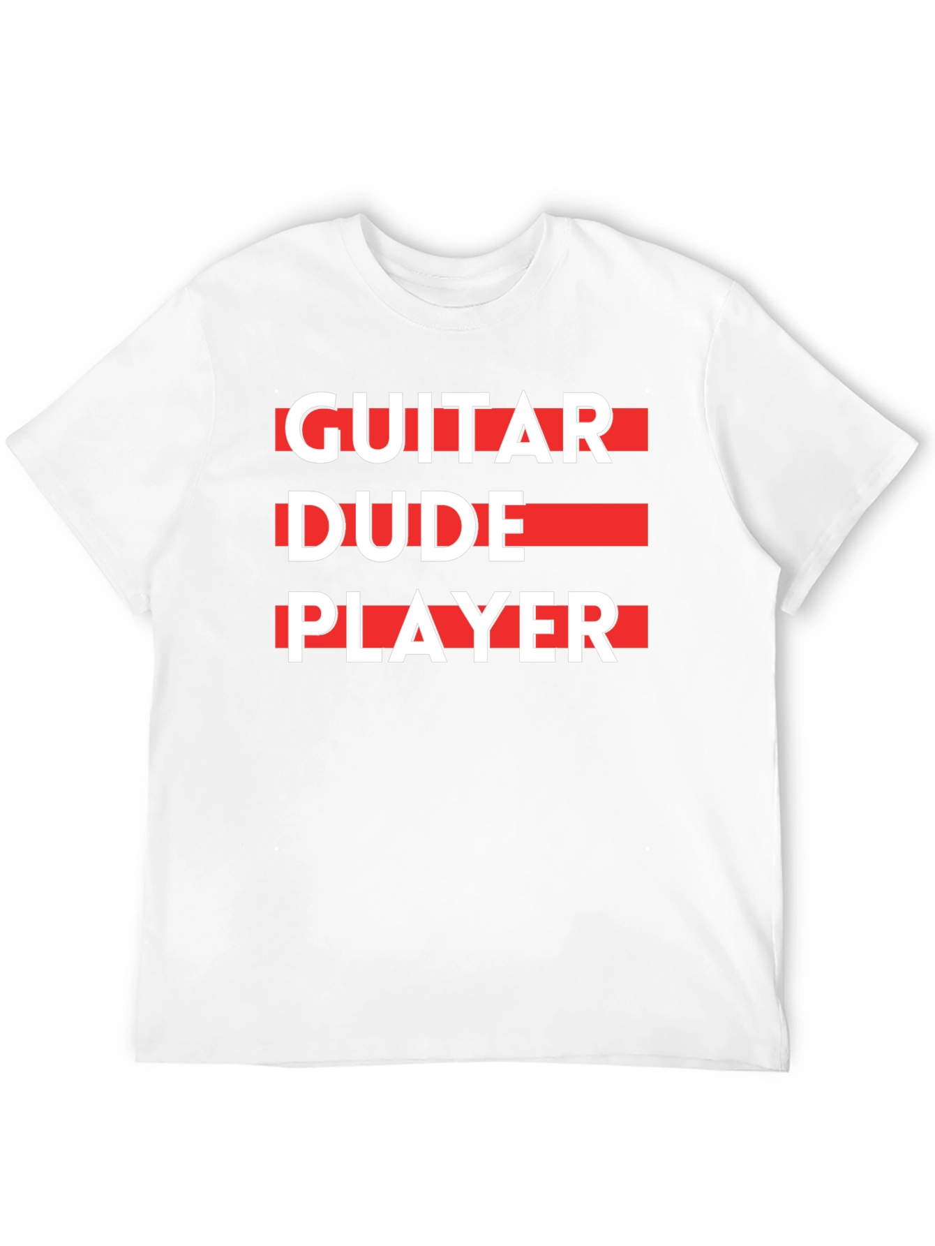 Guitar Dude Player Graphic T-Shirt