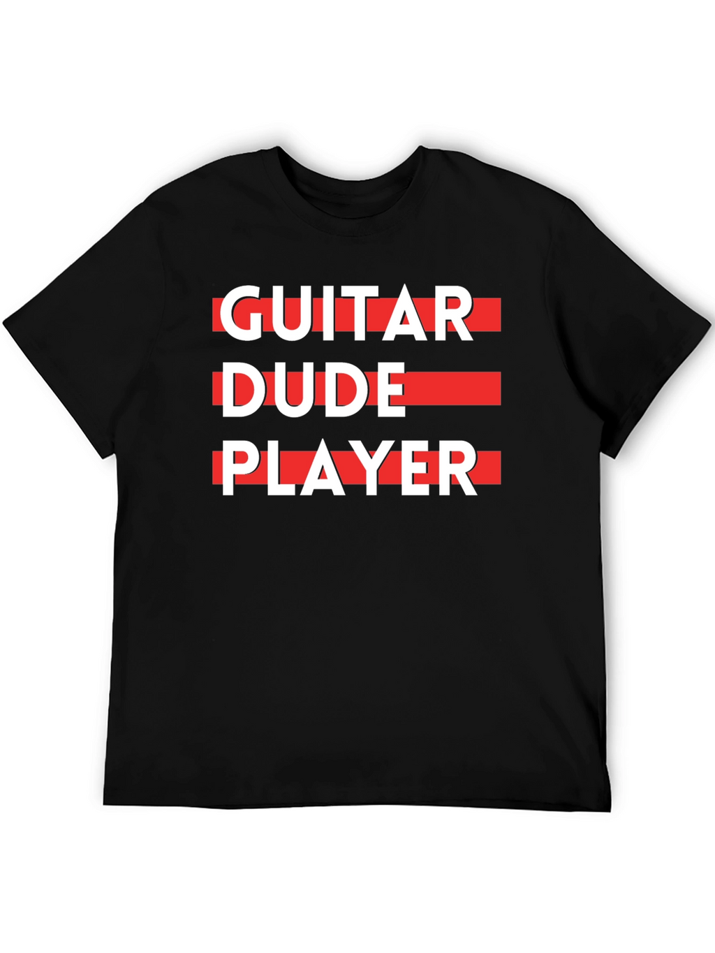 Guitar Dude Player Graphic T-Shirt