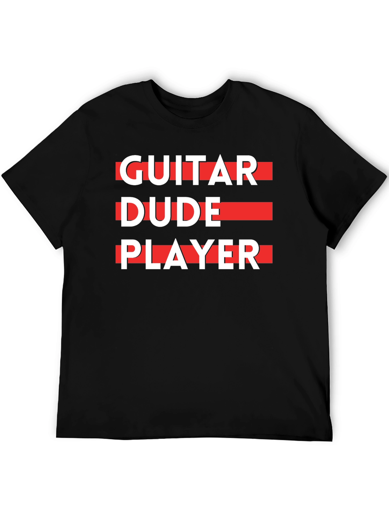 Guitar Dude Player Graphic T-Shirt