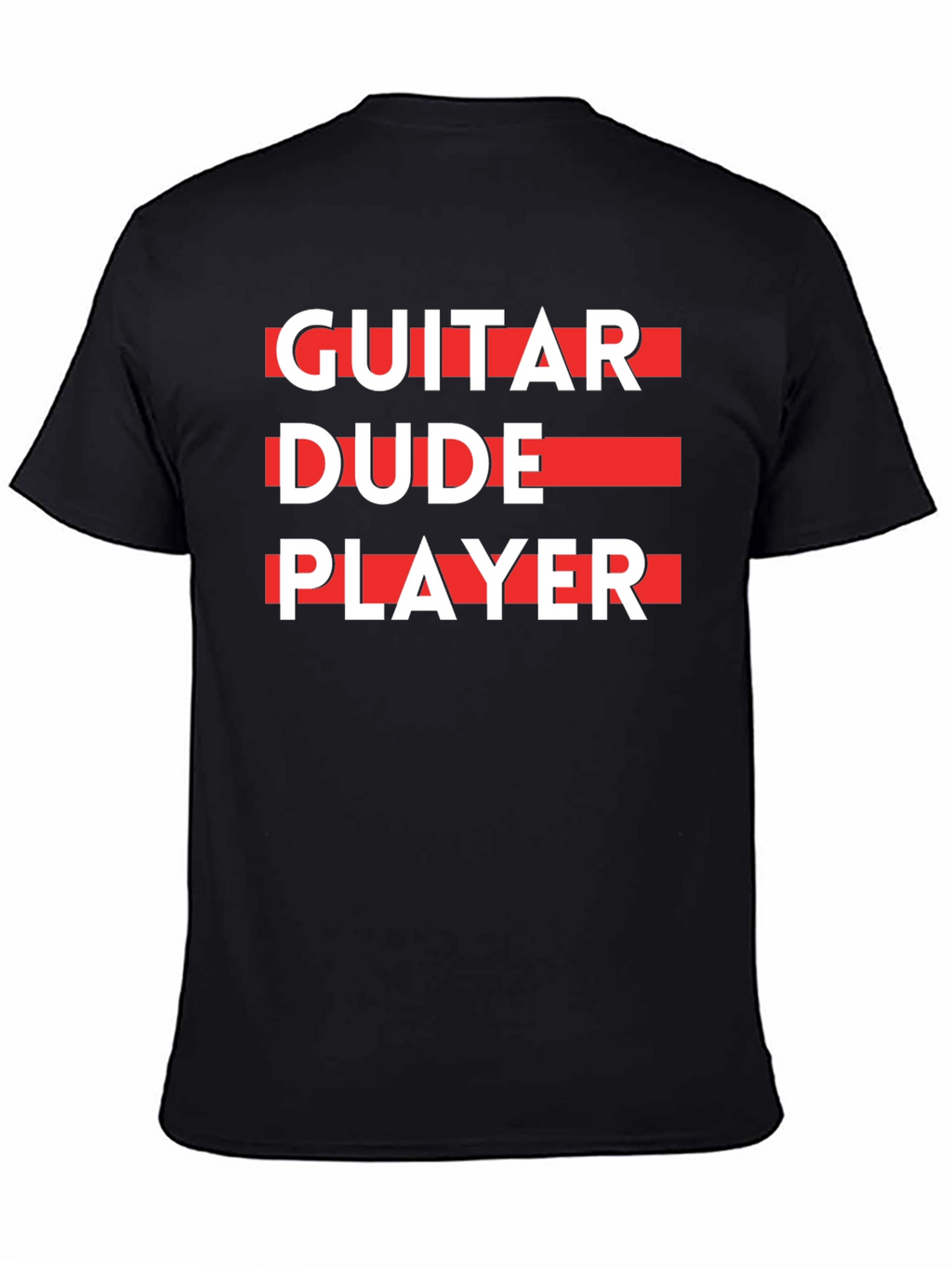 Guitar Dude Player Graphic T-Shirt