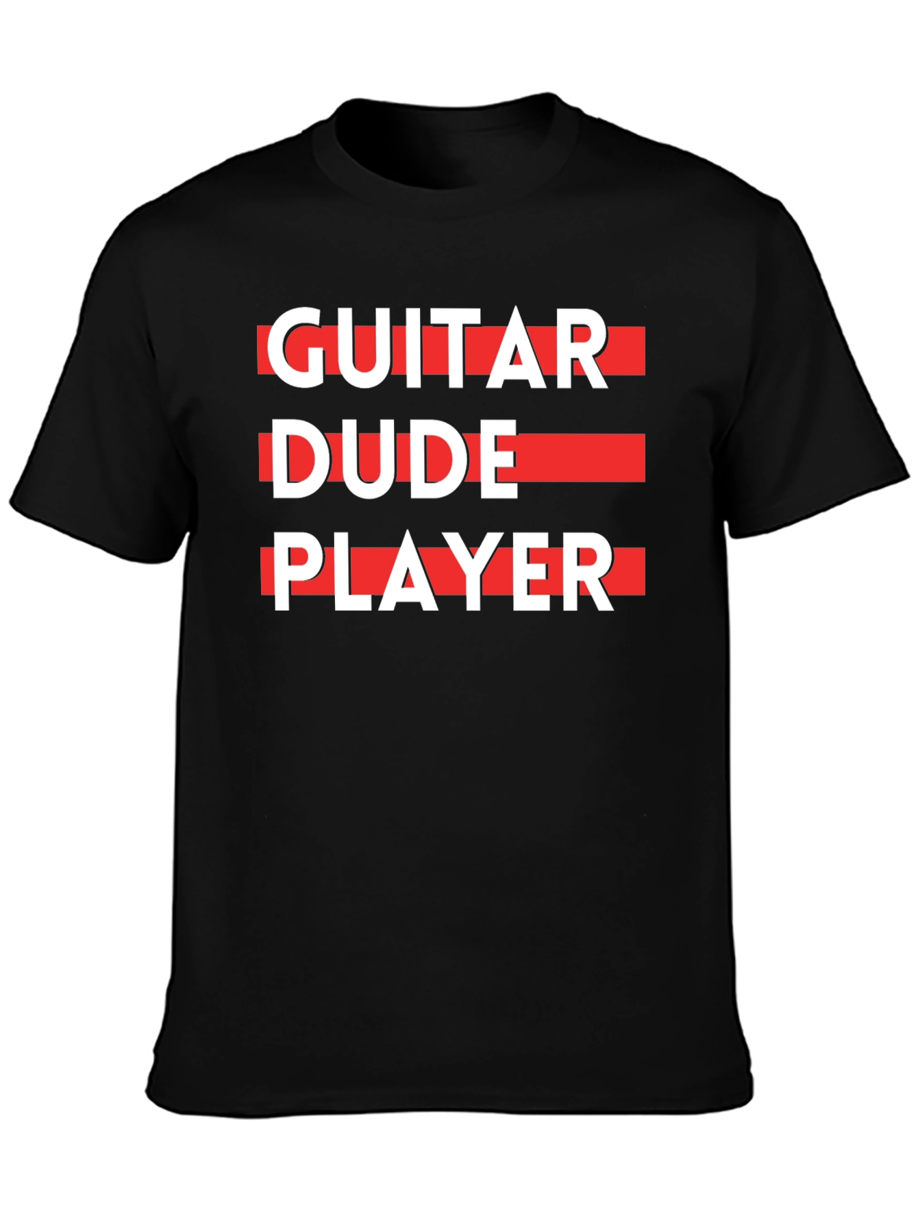 Guitar Dude Player Graphic T-Shirt