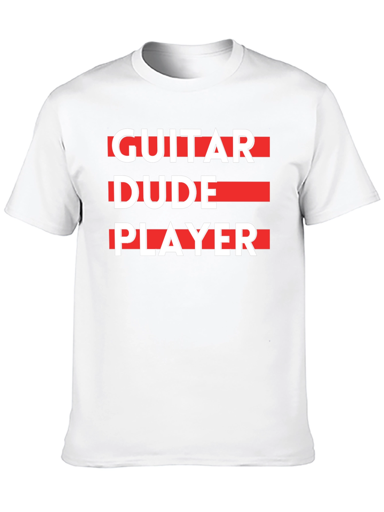 Guitar Dude Player Graphic T-Shirt
