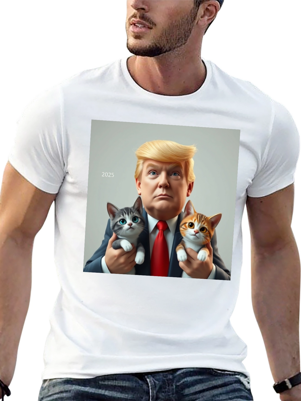 Trump 2025 Kitten T-Shirt