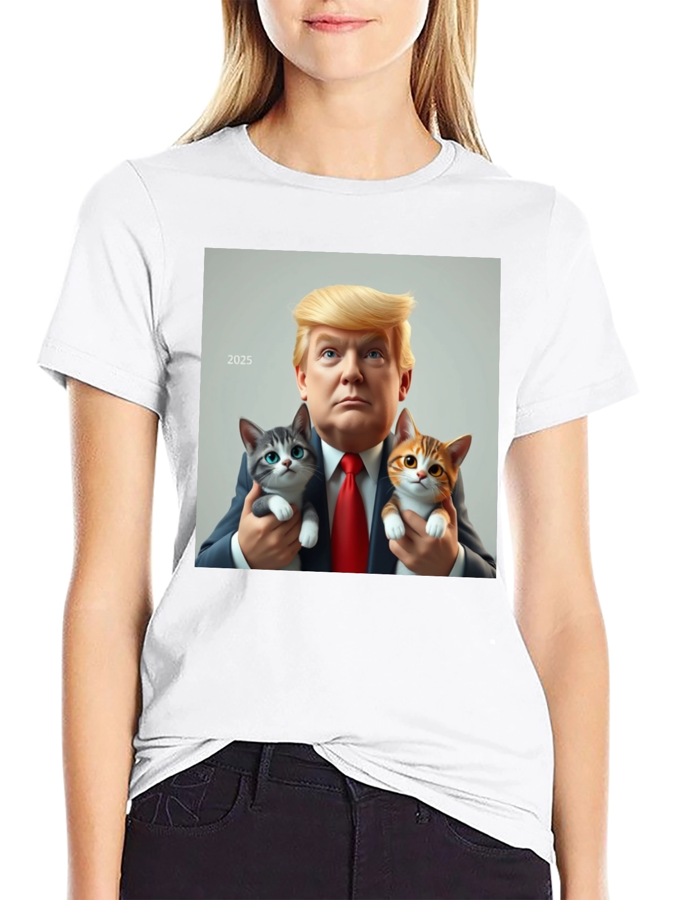 Trump 2025 Kitten T-Shirt