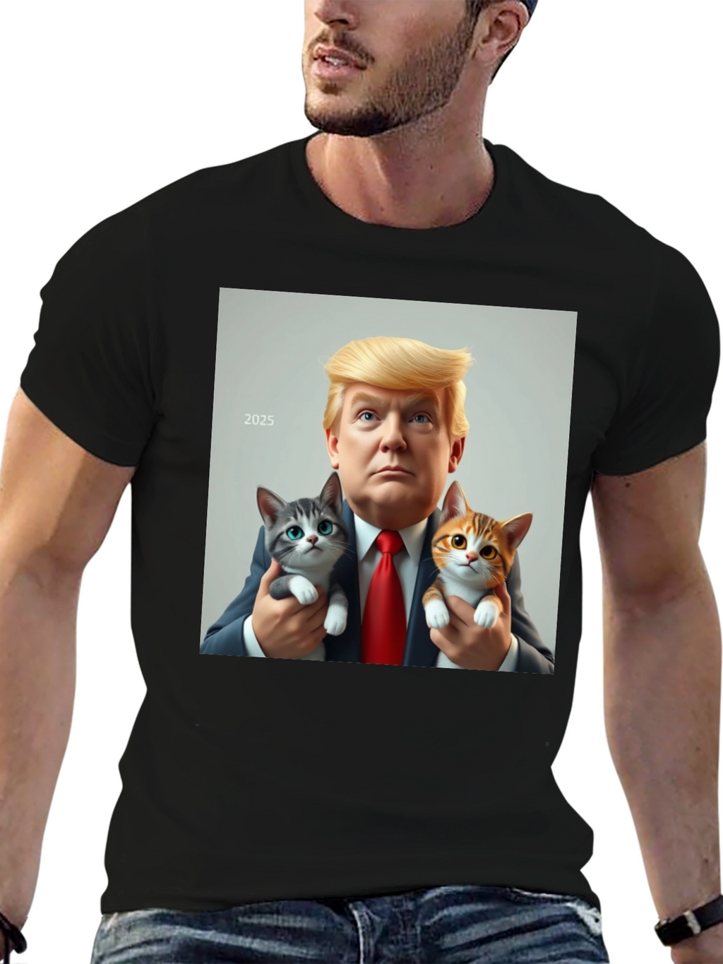 Trump 2025 Kitten T-Shirt