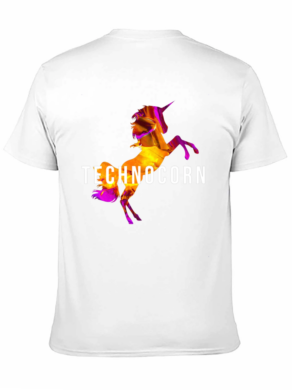 Technocorn Black T-Shirt