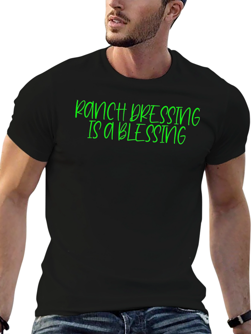 Ranch Dressing Is A Blessing Graphic Tee