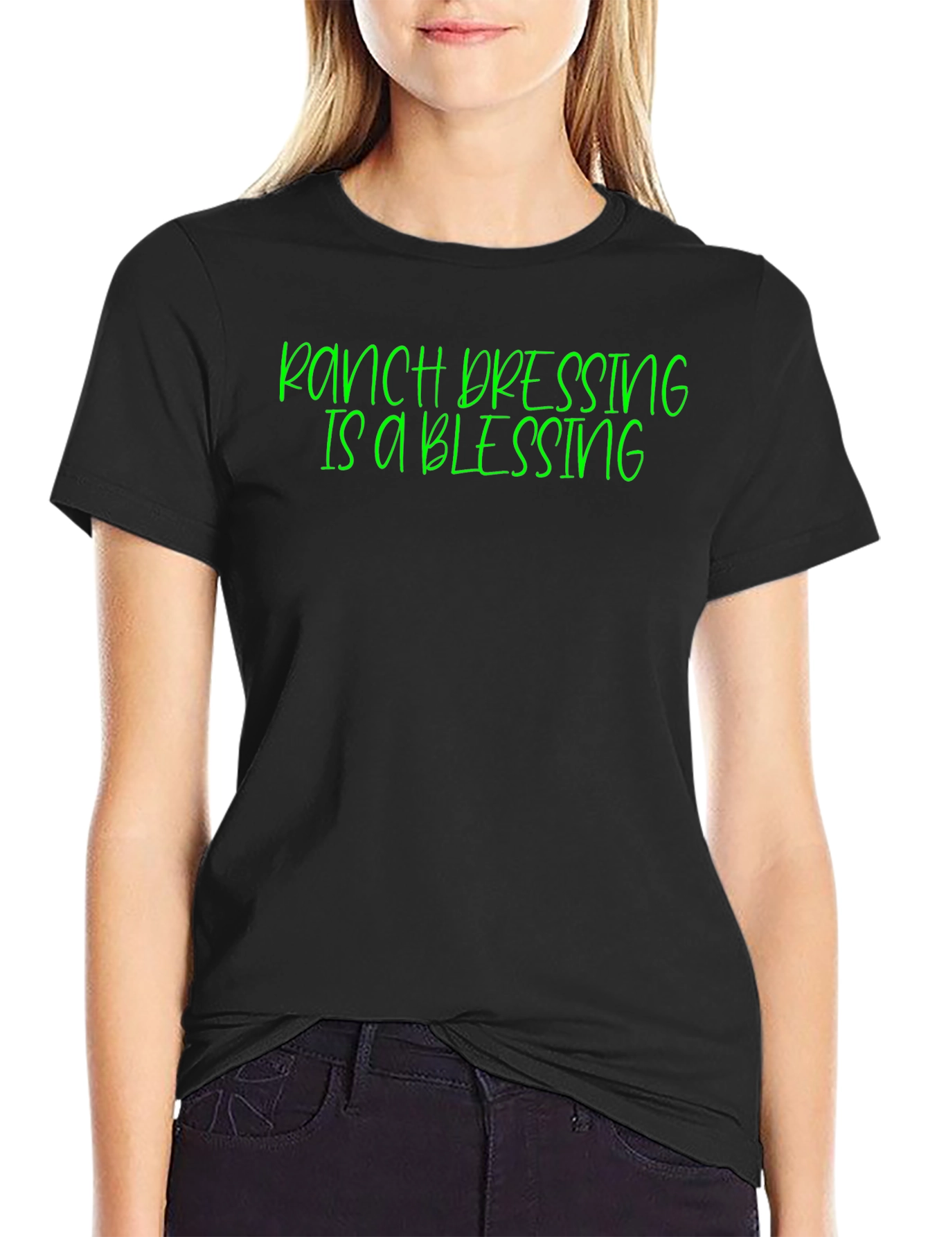 Ranch Dressing Is A Blessing Graphic Tee