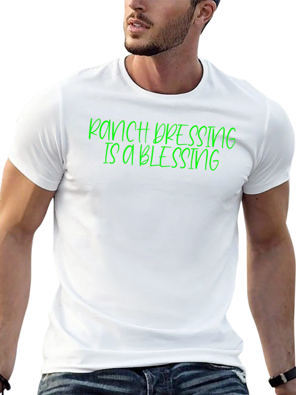 Ranch Dressing Is A Blessing Graphic Tee