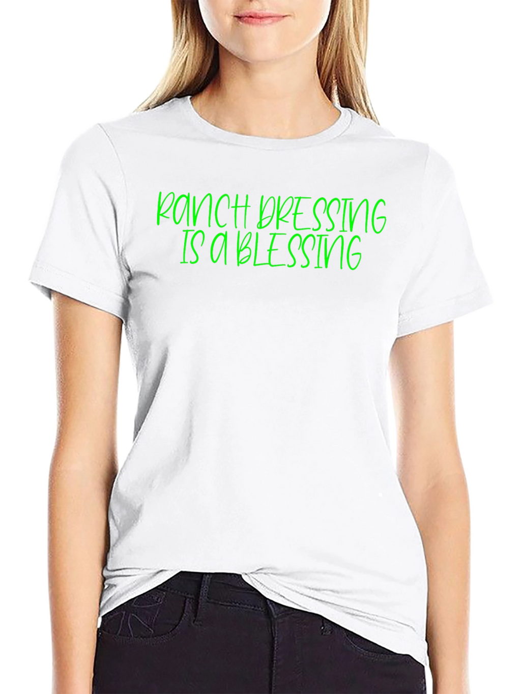 Ranch Dressing Is A Blessing Graphic Tee