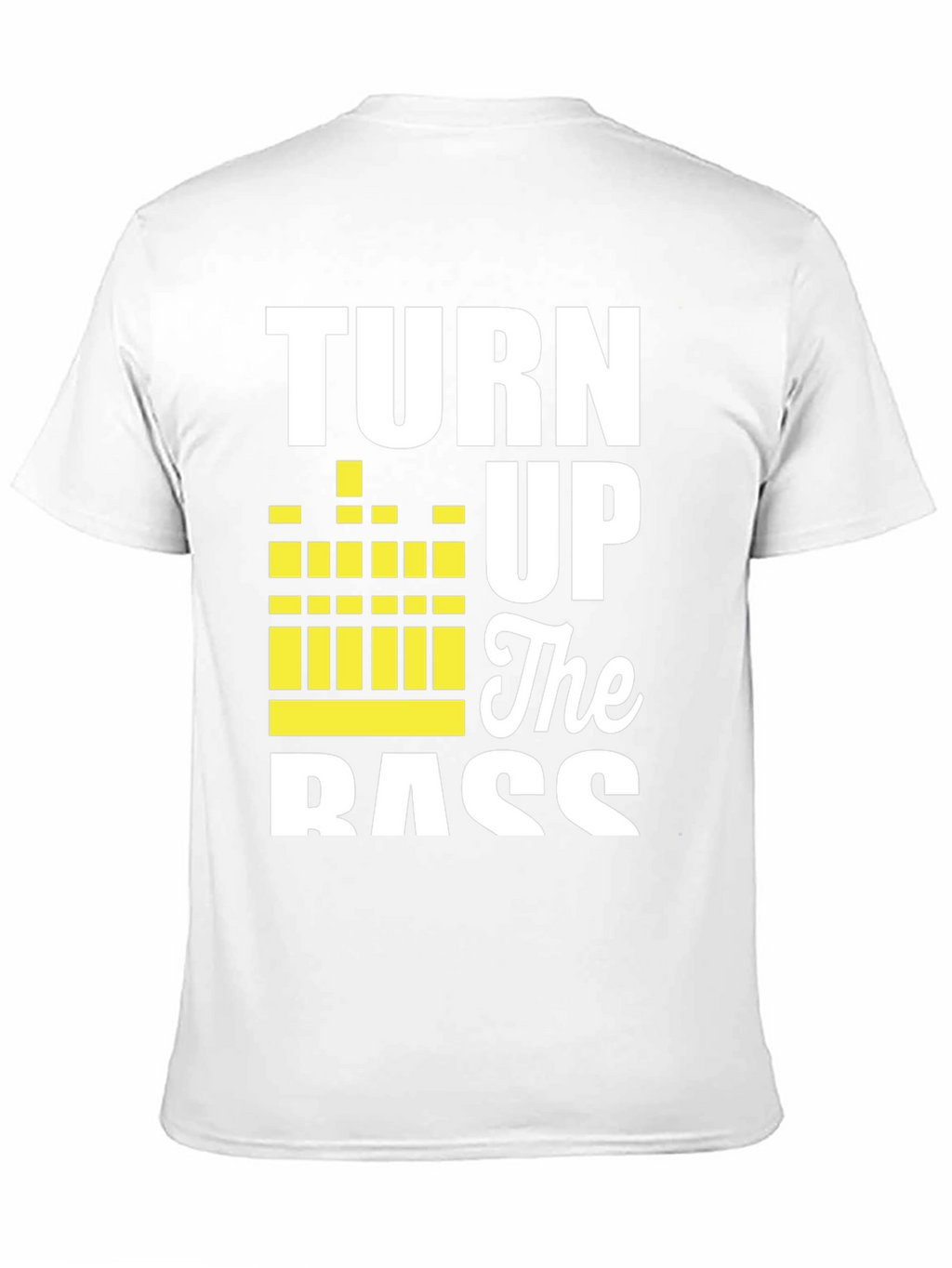 Turn Up The Bass Black Graphic Tee