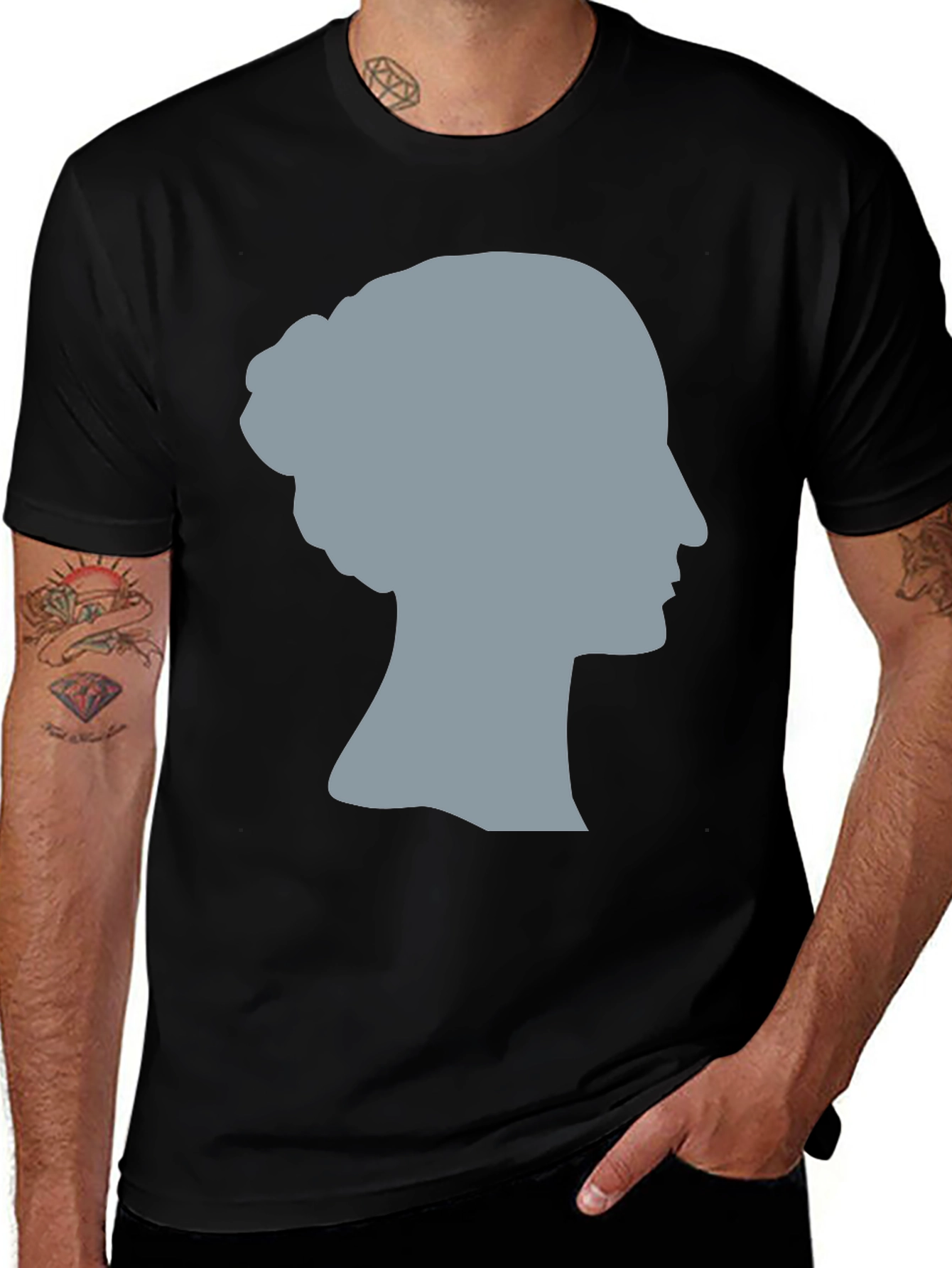 Silhouette Graphic Tee - Classic Style
