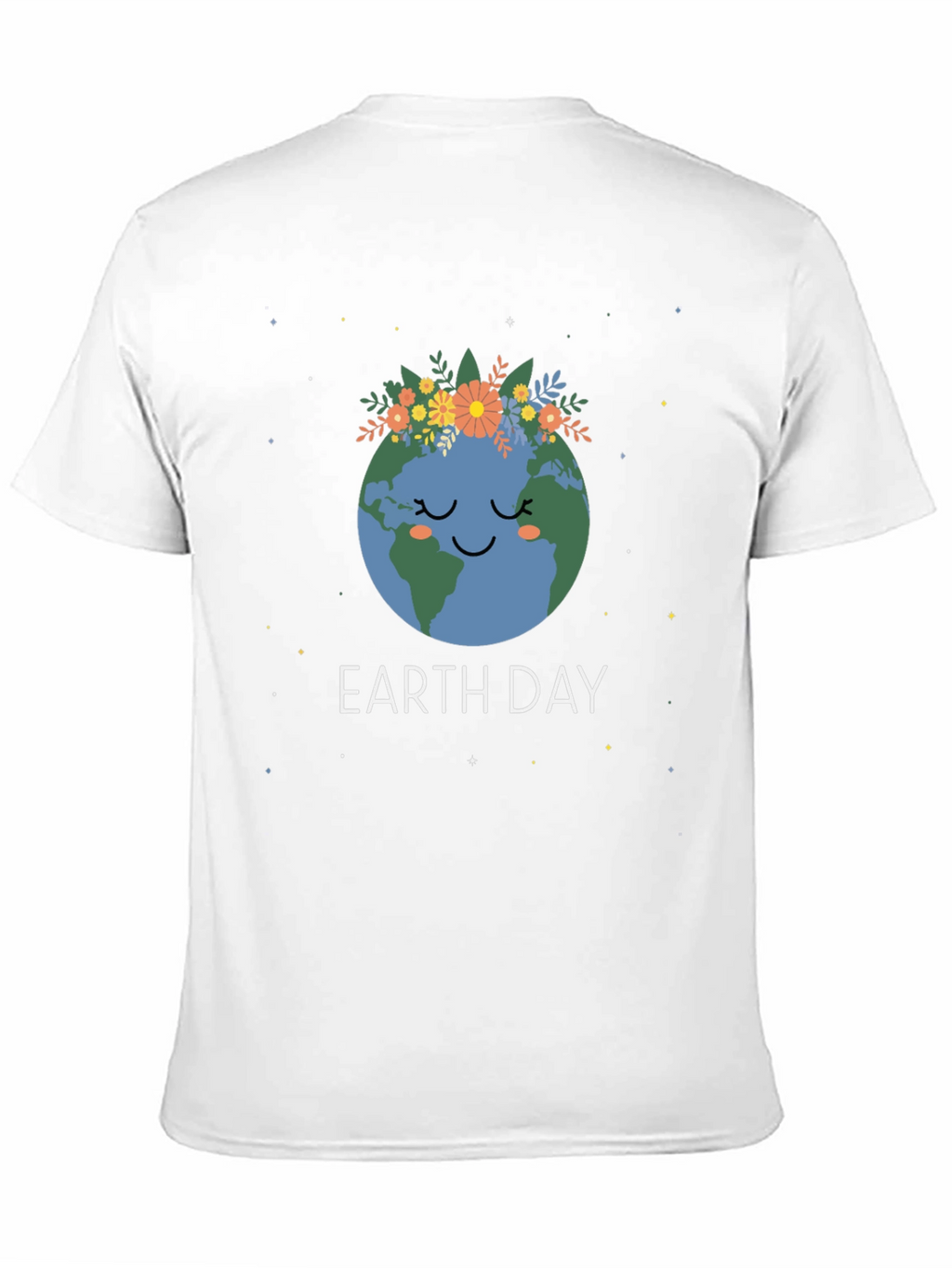 Earth Day Graphic Tee - Cute Planet Design