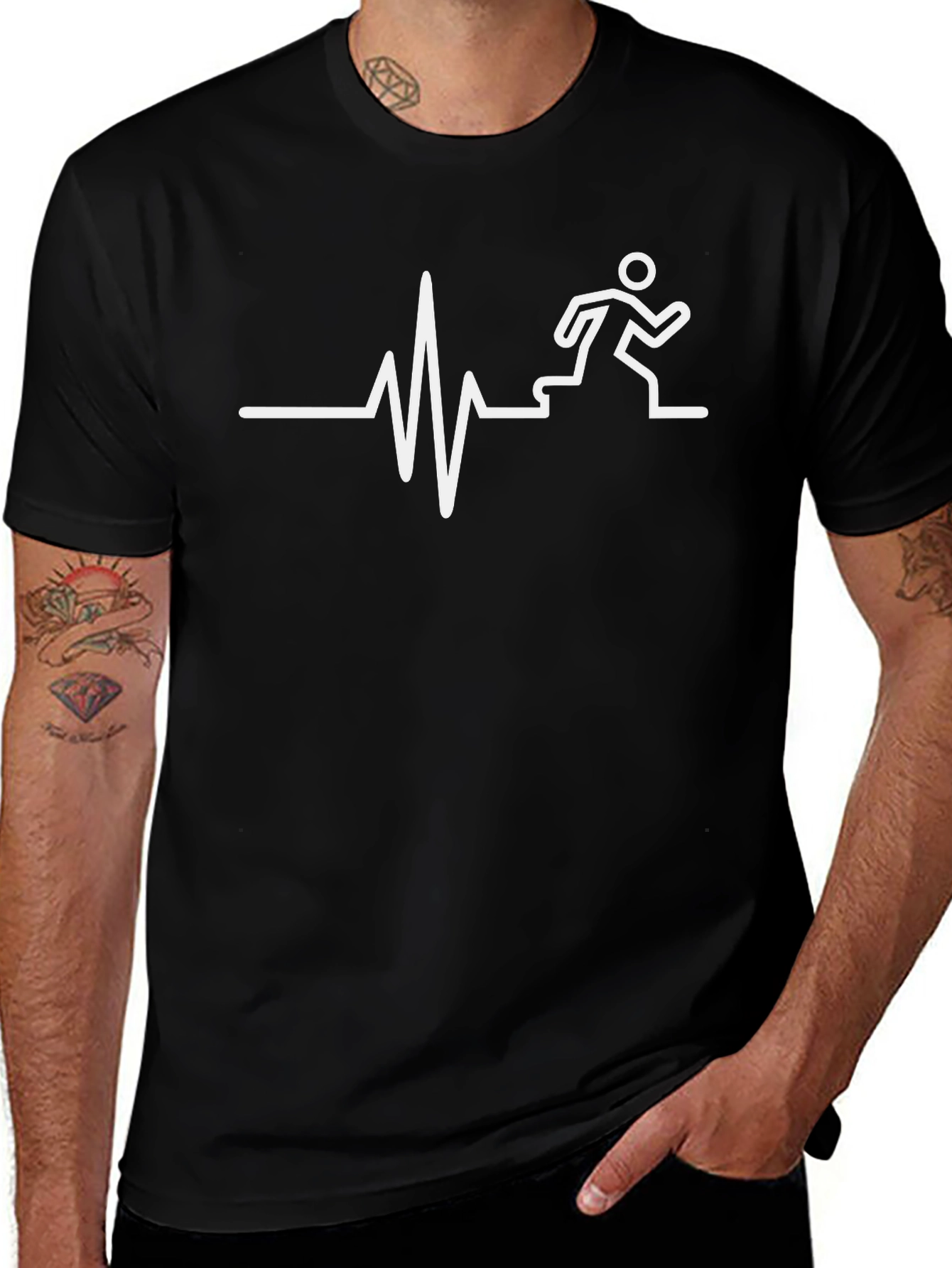 Running Heartbeat T-Shirt