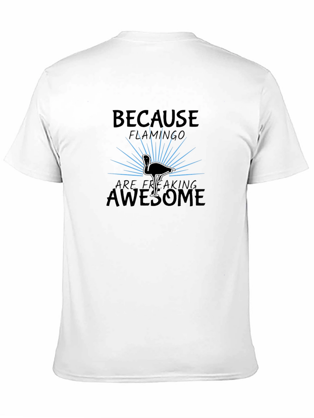 Flamingo Awesome Graphic T-Shirt