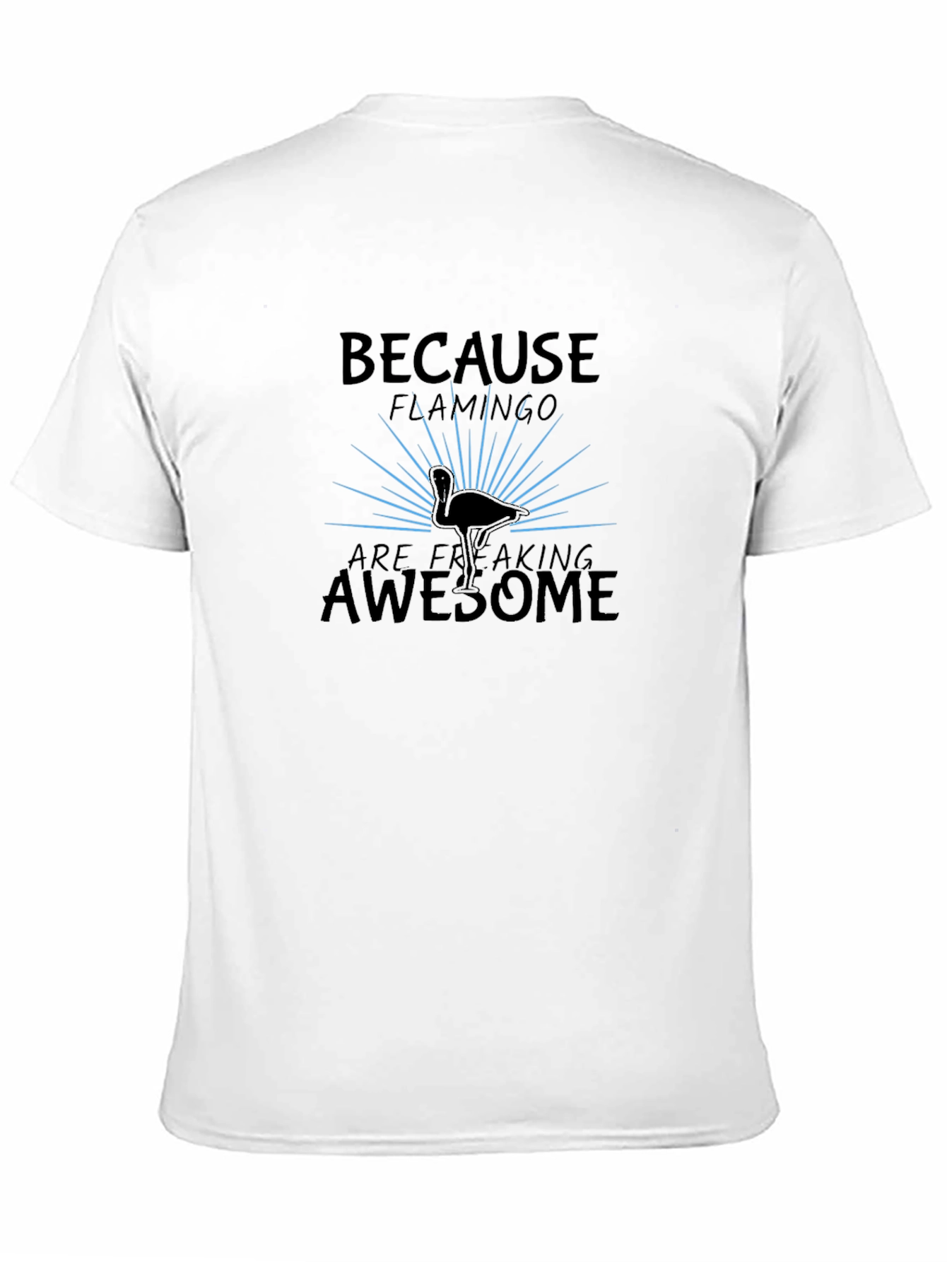 Flamingo Awesome Graphic T-Shirt