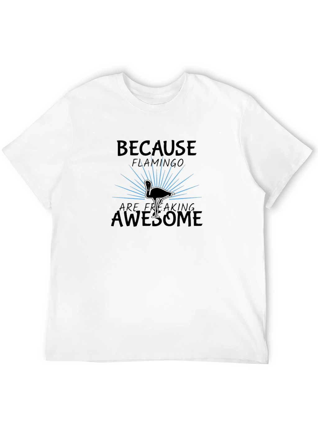 Flamingo Awesome Graphic T-Shirt