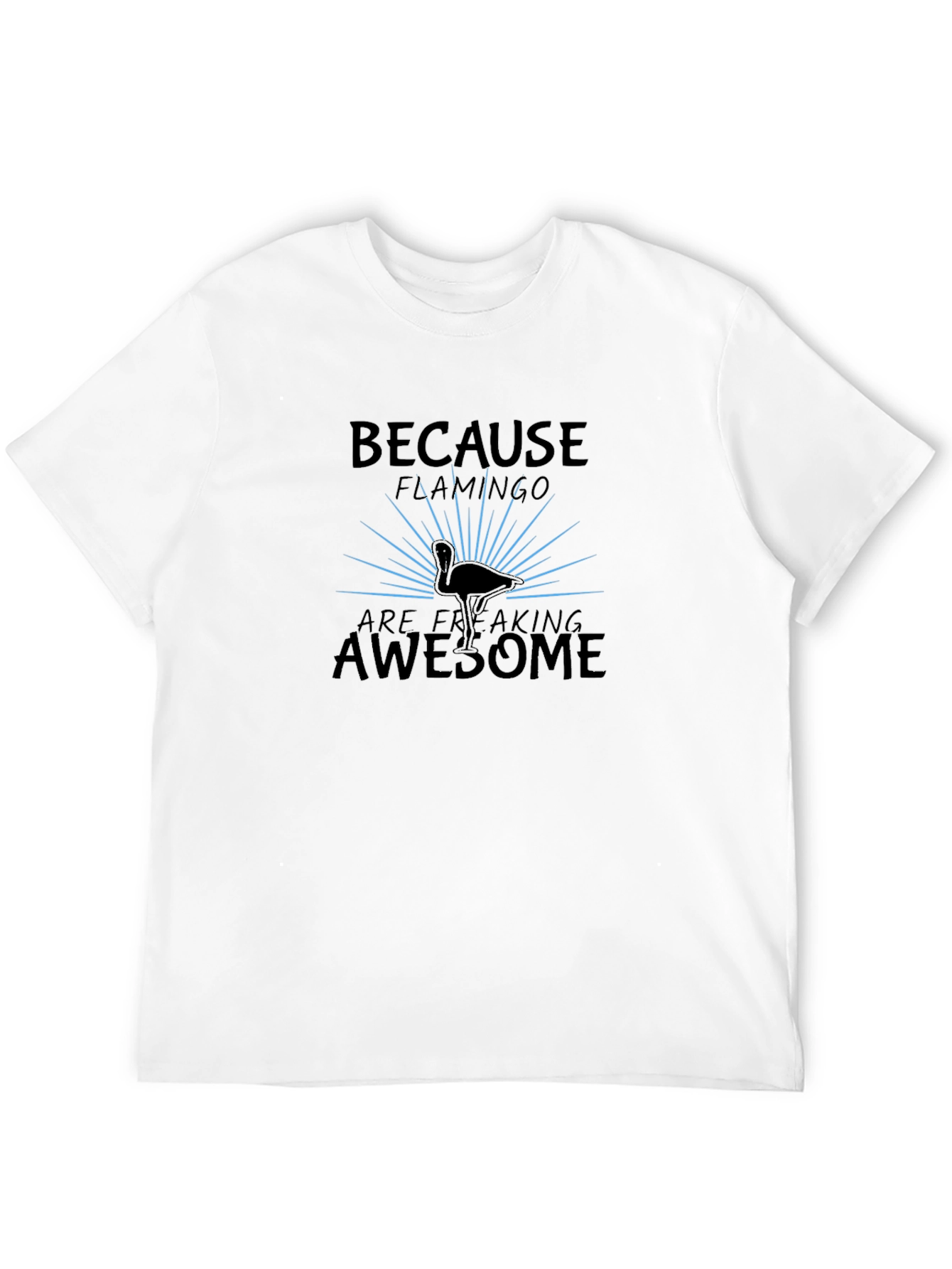 Flamingo Awesome Graphic T-Shirt